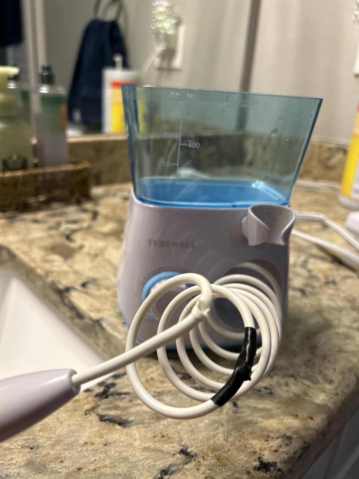 TUREWELL Water Dental Flossing Oral Irrigator for Teeth/Braces customer photo 2