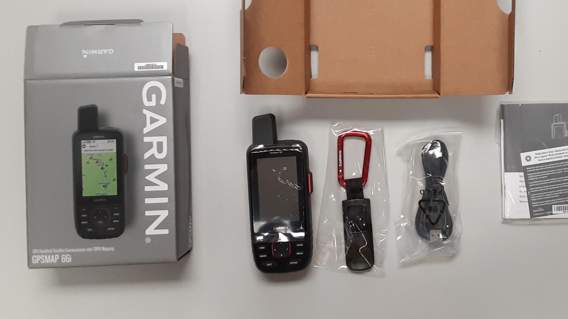 Garmin GPSMAP 66i, GPS Handheld and Satellite Communicator, Featuring TopoActive Mapping and inReach Technology customer photo 1
