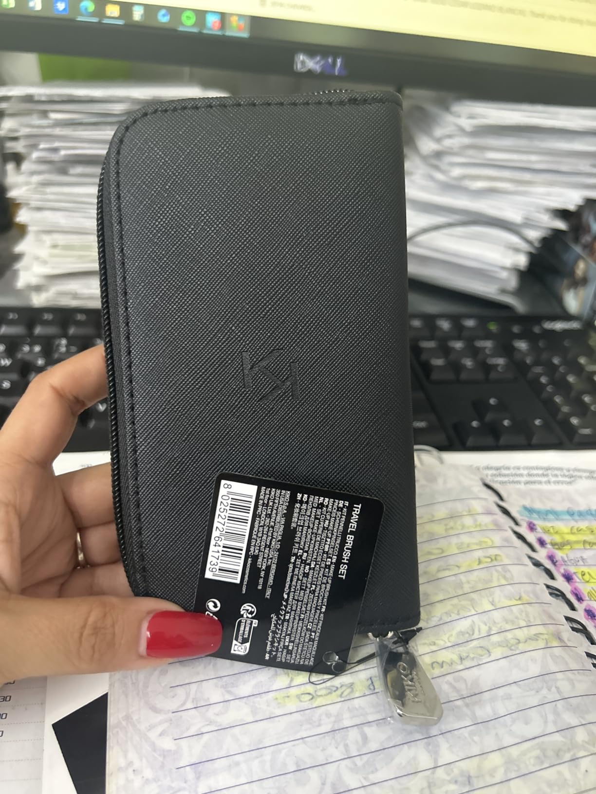 KIKO Milano Travel Brush Set, Pouch With 5 Professional Makeup Brushes customer photo 1