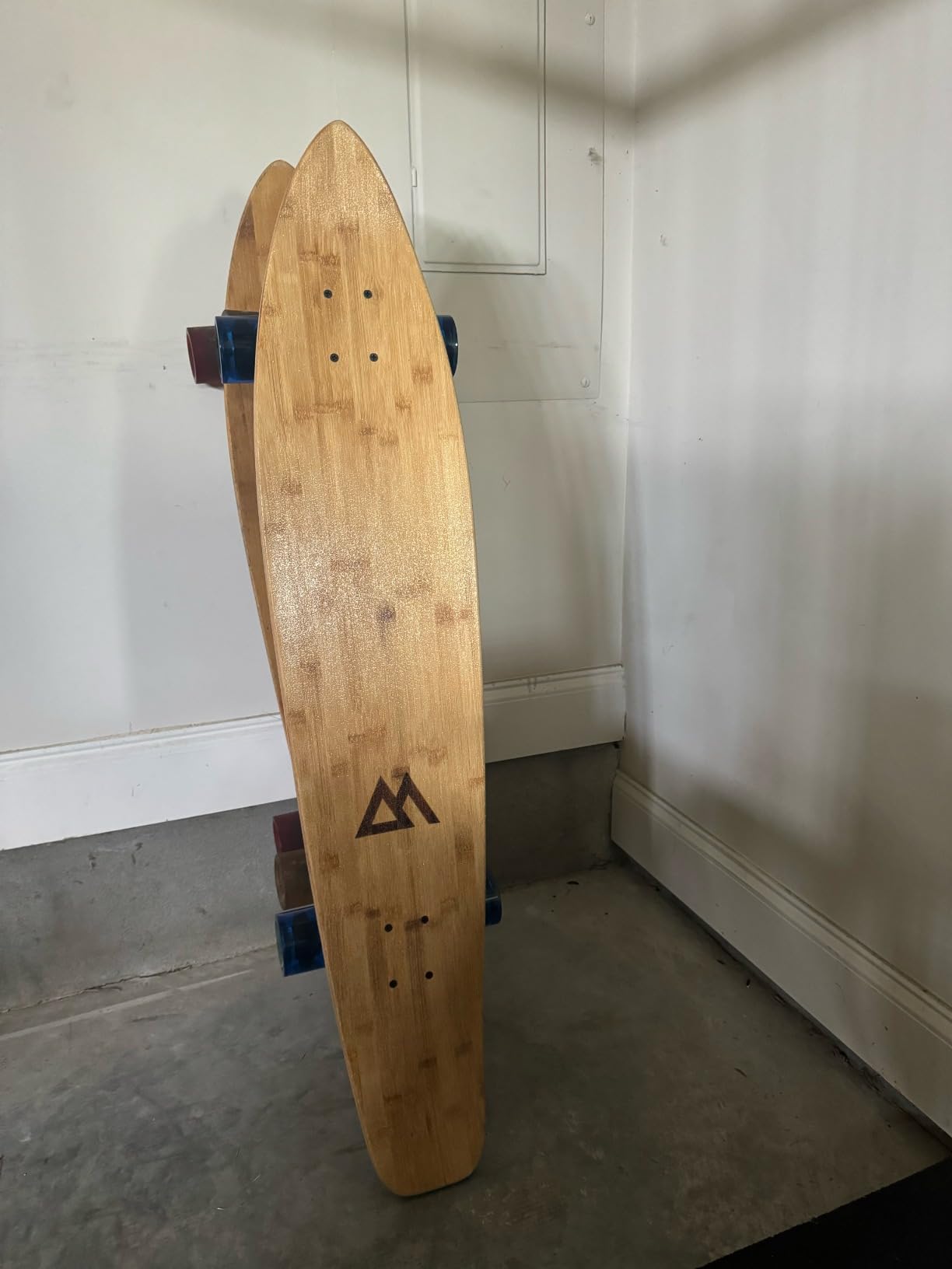 Magneto 44 inch Kicktail Cruiser Longboard Skateboard | Bamboo and Hard Maple Deck | Made for Adults, Teens, and Kids customer photo 2