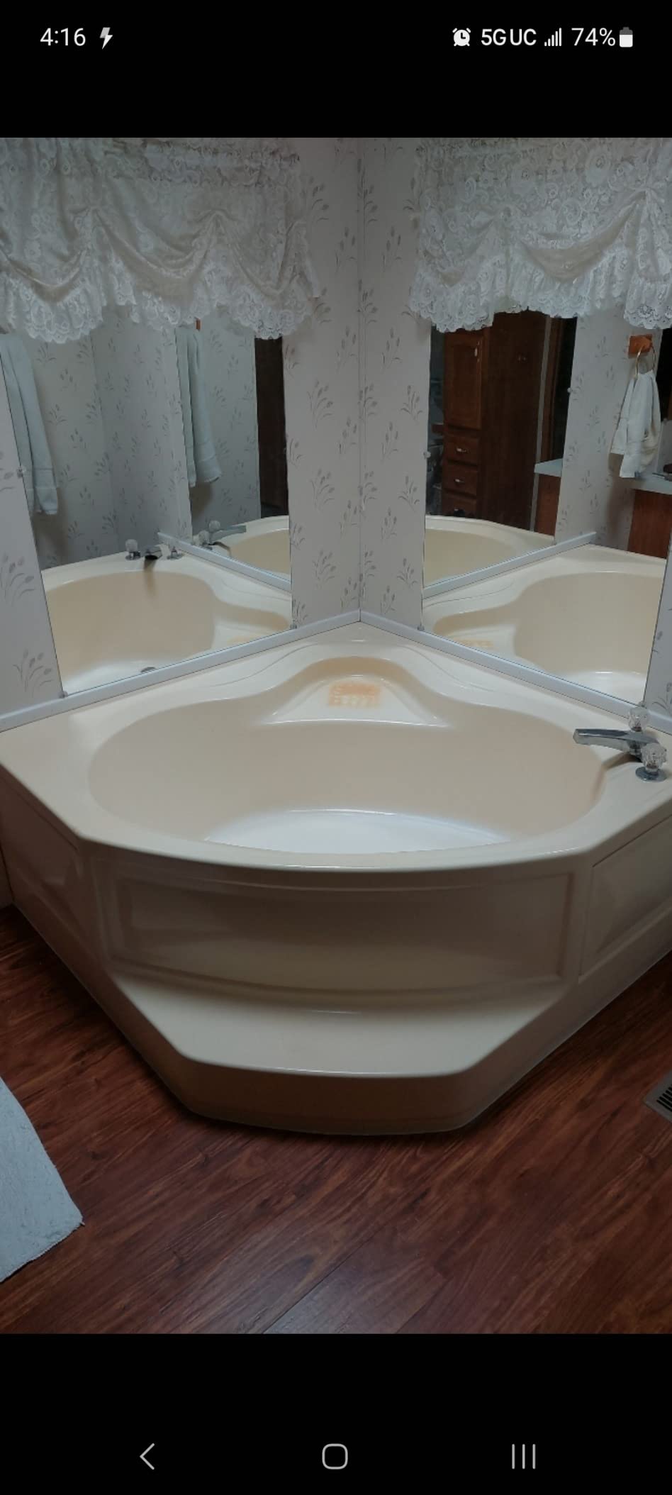 ANZZI Walk In Tub, 27 X 53 In, Left Drain, 12 Whirlpool & 18 Air Jets customer photo 1
