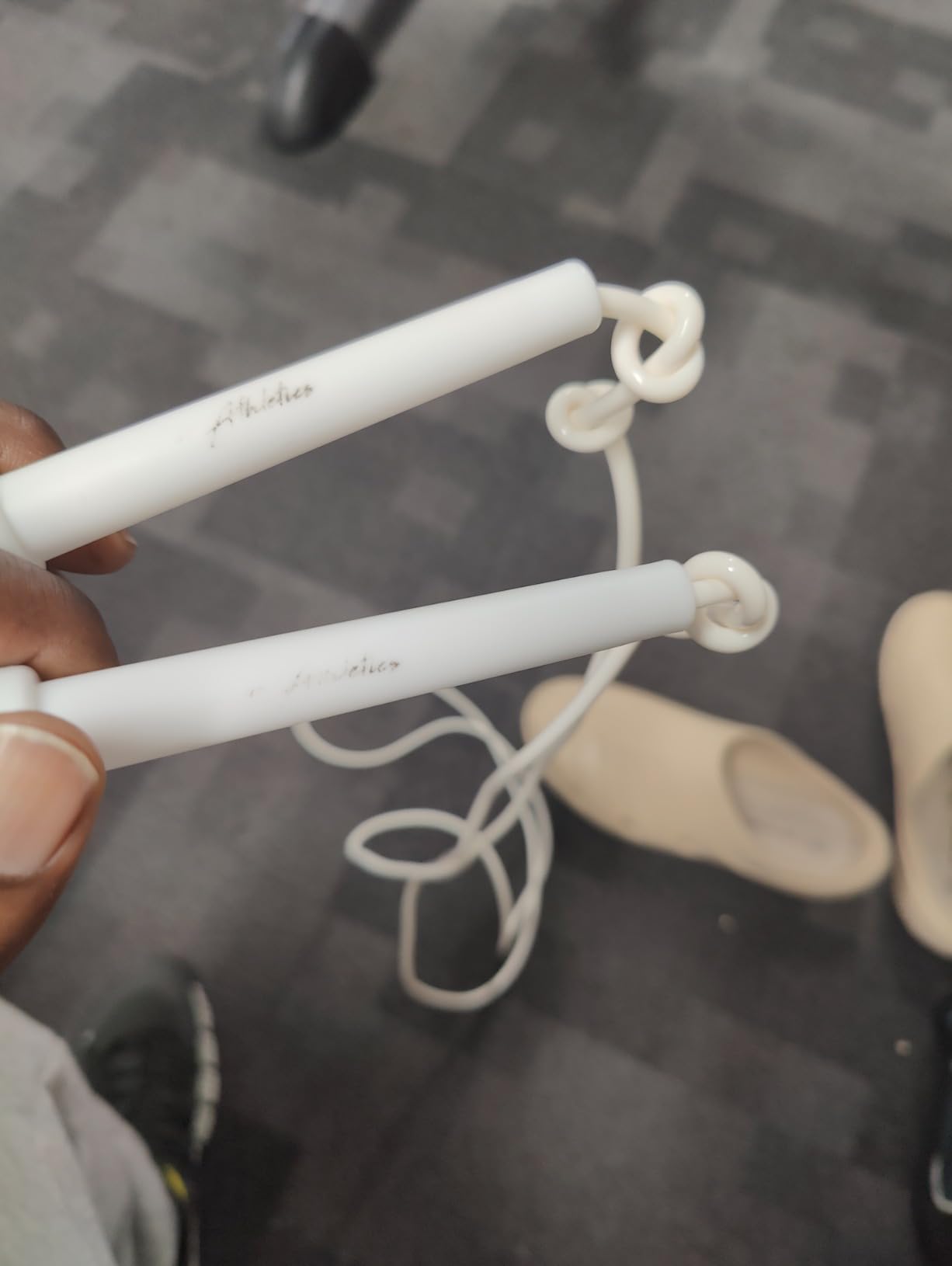 HONOR ATHLETICS Speed Rope, Skipping Rope - Best for Double Under, Boxing, MMA, Cardio Fitness Training Condition - Jump Rope customer photo 2