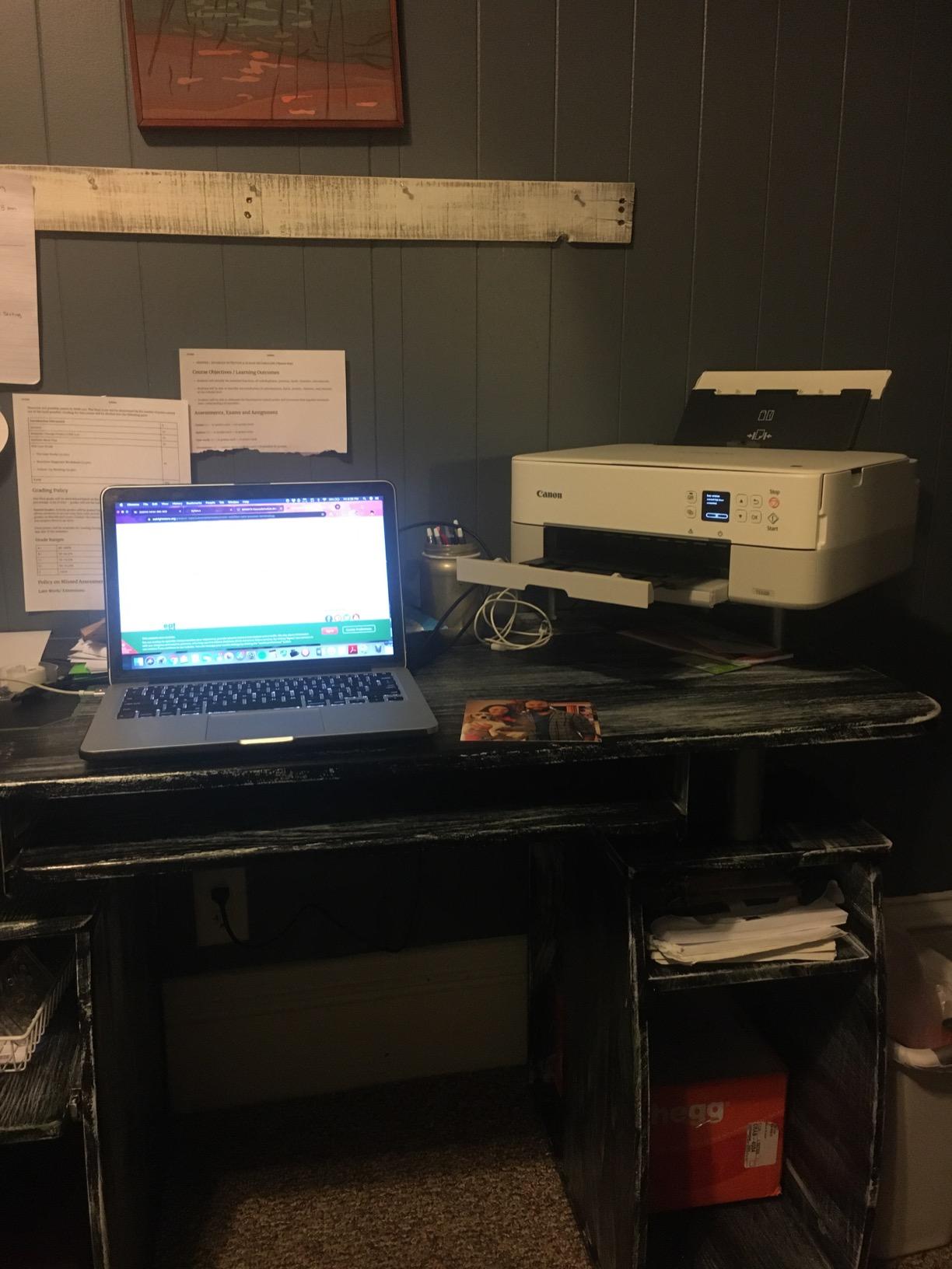 Canon PIXMA TS5320 All in One Wireless Printer, Scanner, Copier with AirPrint, White, Works with Alexa customer photo 1