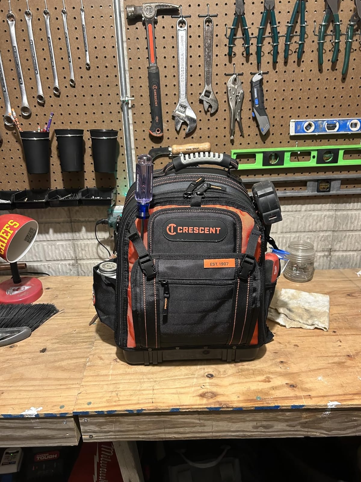Crescent Tool Bag Backpack | CTB1000 customer photo 2