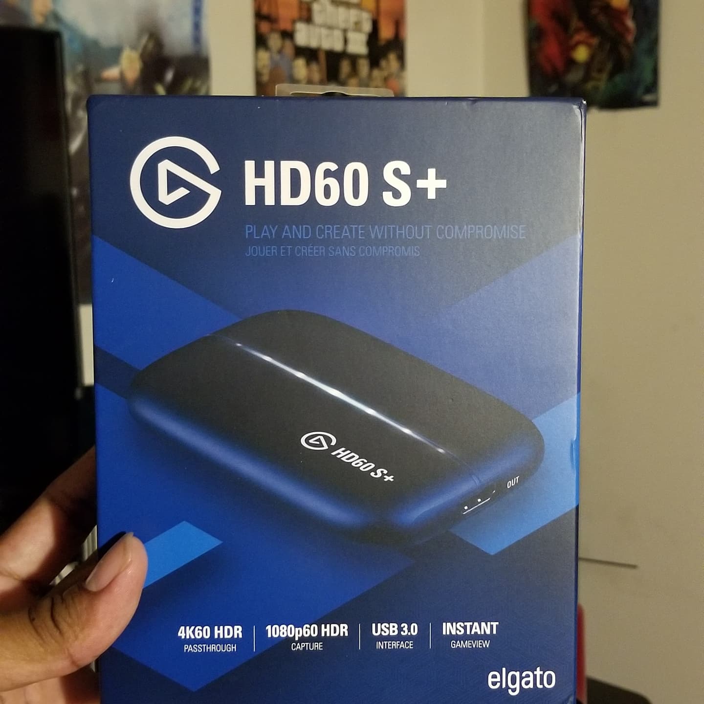 Elgato HD60 S+, External Capture Card, Stream and Record in 1080p60 HDR10 or 4K60 HDR10 with ultra-low latency on PS5, PS4/Pro, Xbox Series X/S, Xbox One X/S, in OBS and more, works with PC and Mac customer photo 2