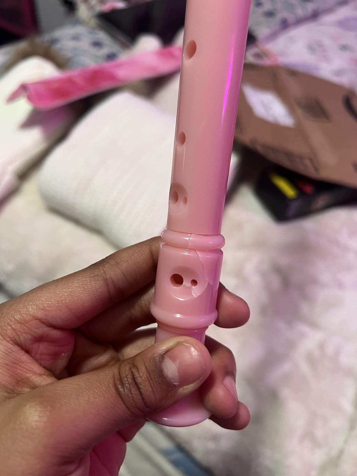 Descant Soprano Recorder Music Recorder Instrument for Kids Flute Kids Recorder with Cleaning Rod + Case Bag… customer photo 1