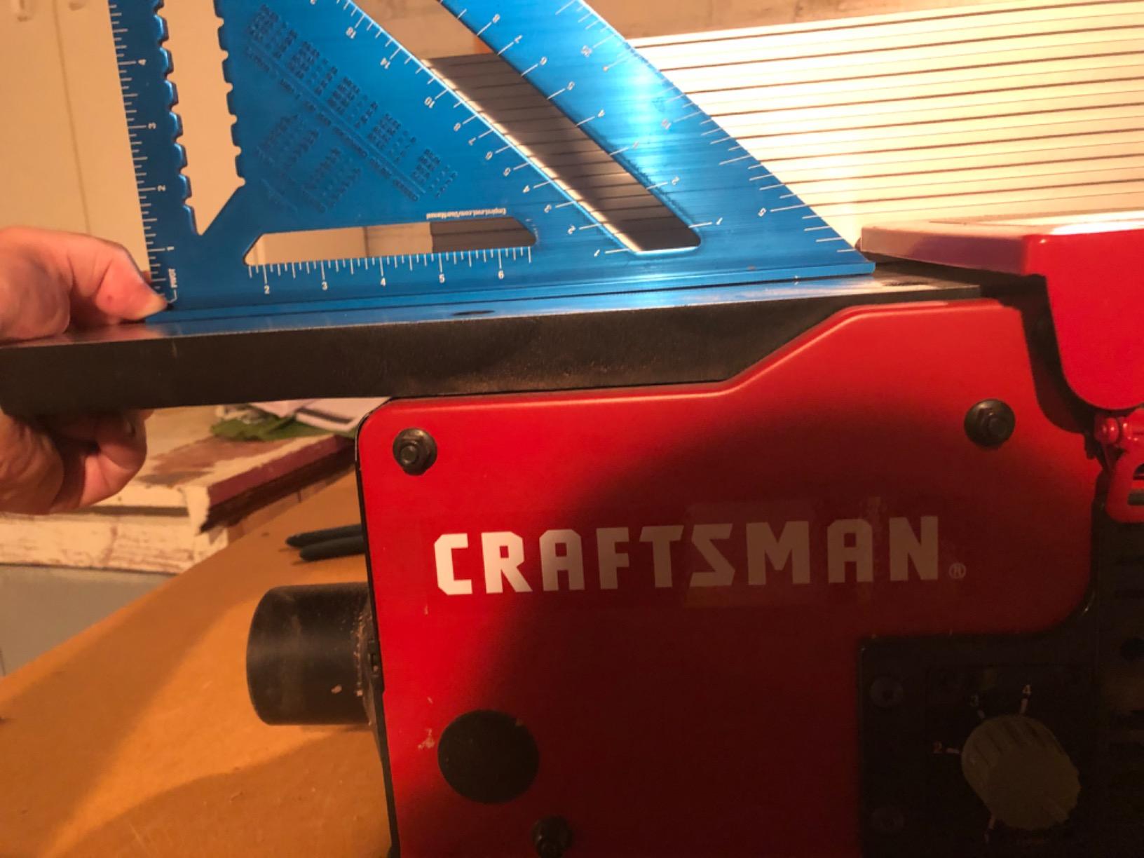 CRAFTSMAN Benchtop Jointer, Up to 22,000 cuts per Minute, 10 Amp, Corded (CMEW020) customer photo 2