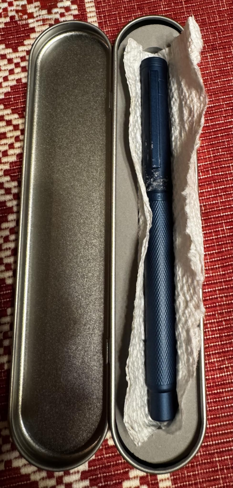 Asvine Black Forest Fountain Pen Fine Nib, Ink Cartridge Not Included, Classic Design with Converter and Metal Pen Case Set customer photo 1