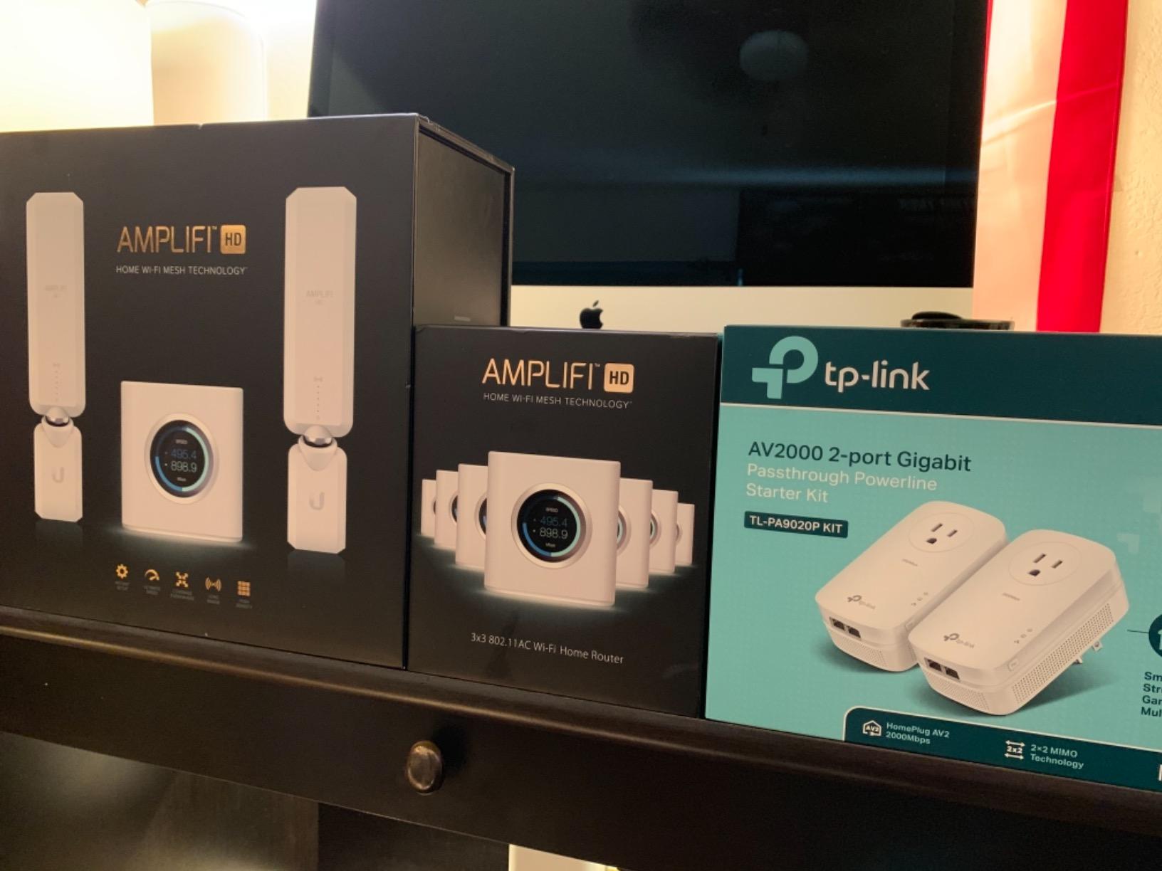 AmpliFi HD Wifi Router by Ubiquiti Labs, Seamless Whole Home Wireless Internet Coverage, HD Wifi Router with Touchscreen Display, 4 Gigabit Ethernet, 1 WAN Port, Ethernet Cable, Expandable Mesh System customer photo 2