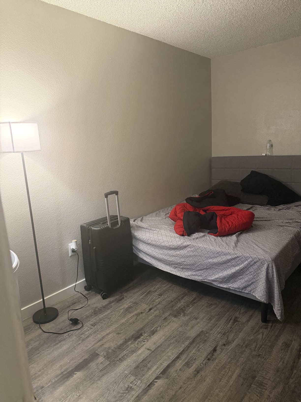 Modern Floor Lamp Simple Design with White Shade & Foot Pedal Switch customer photo 2