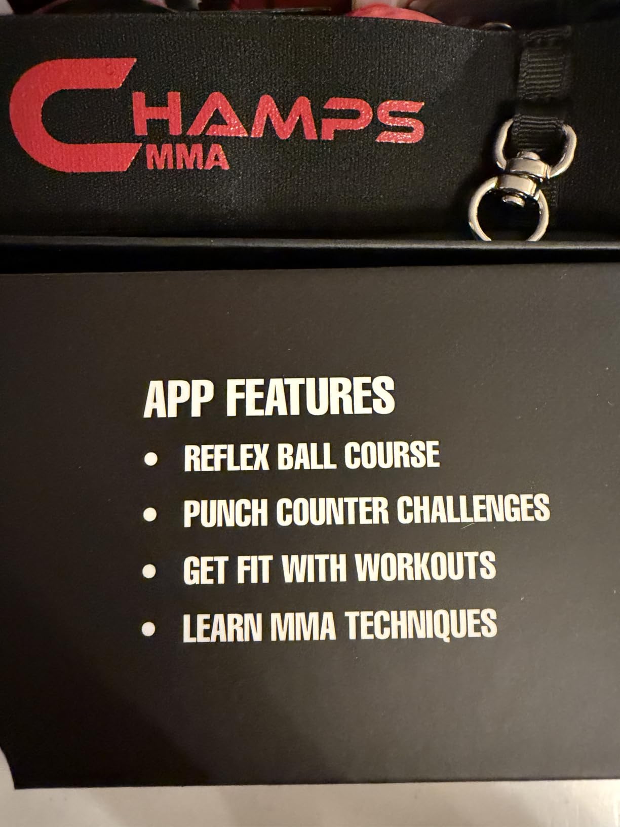 Champs MMA Boxing Reflex Ball Set with Punch Counter App – Hand-Eye Coordination & Speed Training Kit customer photo 1
