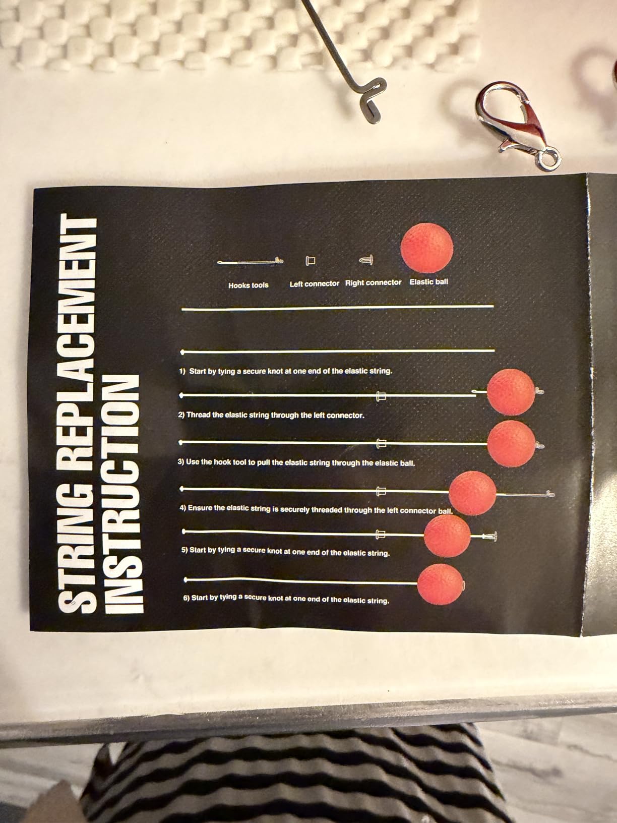 Champs MMA Boxing Reflex Ball Set with Punch Counter App – Hand-Eye Coordination & Speed Training Kit customer photo 2