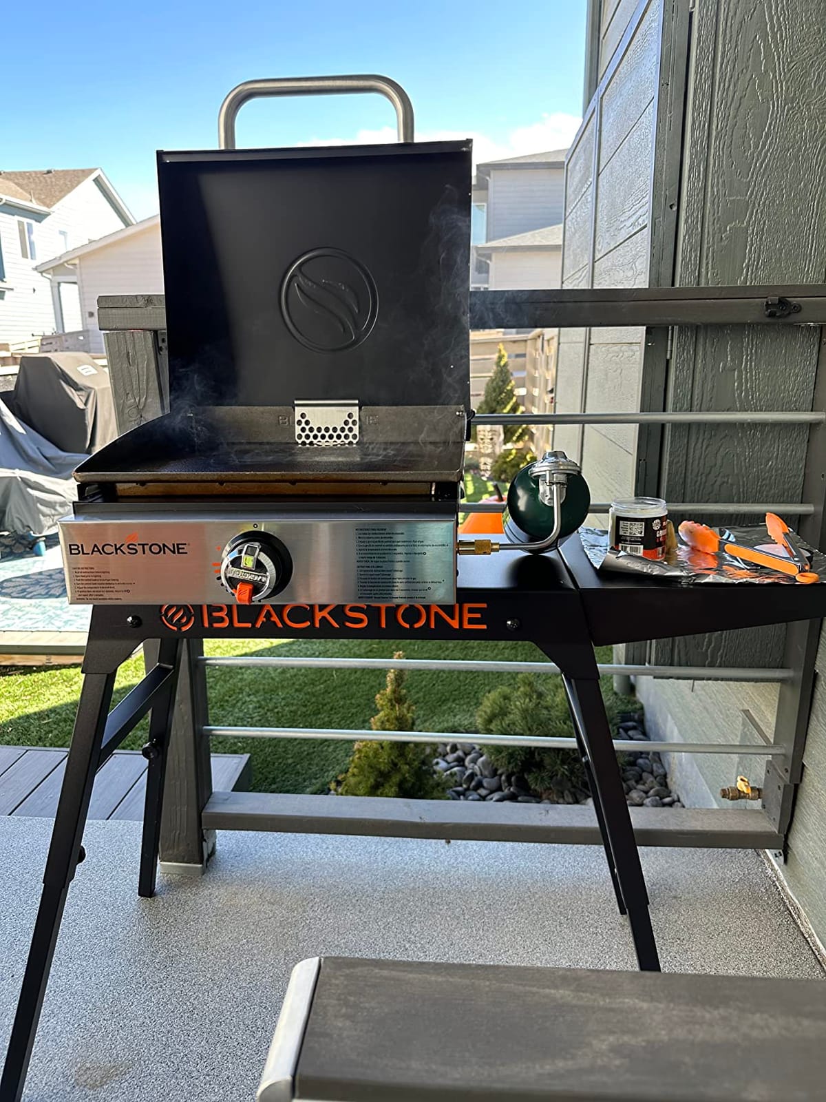 Blackstone® 1814 Propane Gas Griddle, 17 Inch, Black customer photo 2
