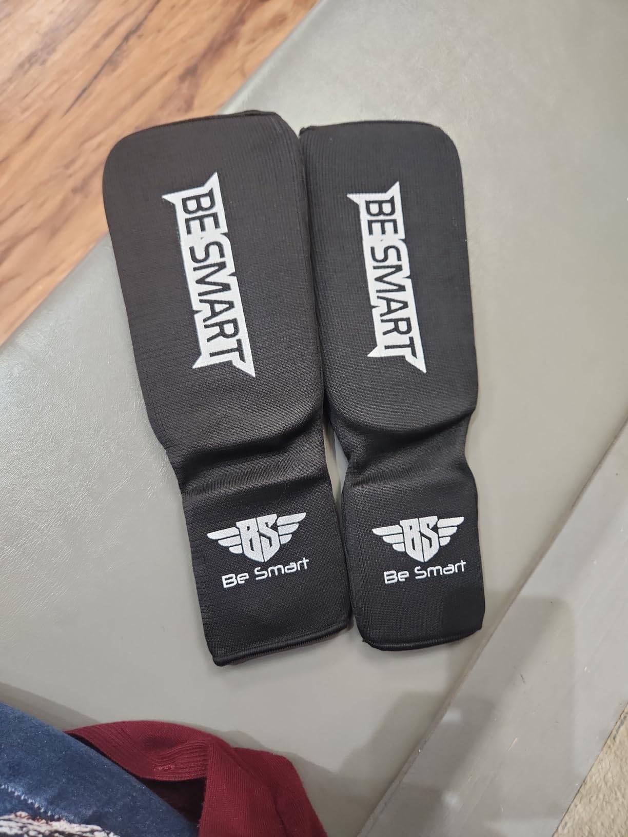 Be Smart Kids, Adults, Youth, Men and Women Muay Thai MMA Kickboxing Shin Guards, Instep Guard Training, Sparring Protective Gear Equipment Shin Kick Pads customer photo 2