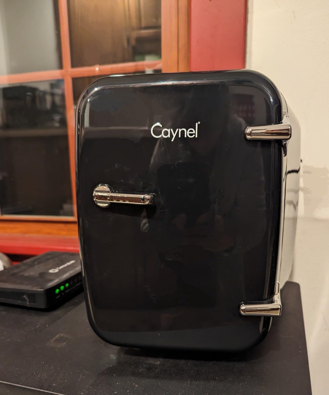 CAYNEL Mini Fridge Portable Thermoelectric 4 Liter Cooler and Warmer for Skincare, Eco Friendly Beauty Fridge For Foods,Medications, Cosmetics, Breast Milk, Medications Home and Travel customer photo 2