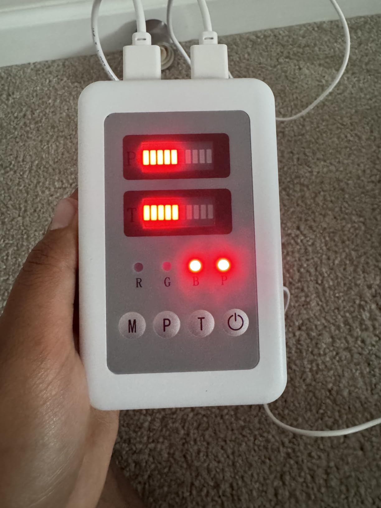 Aphrona® | FDA cleared Moonlight LED Facial Mask Skin Care Mask, LED Light Therapy for face, Red light Blue light for Acne Removal Wrinkle Reduction,450 Powerful LED Chips customer photo 2