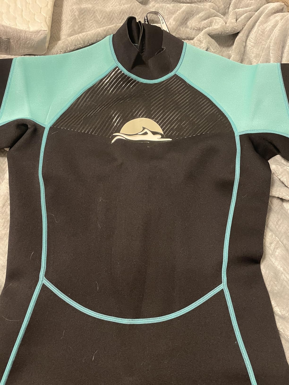 XUKER Wetsuits for Womens 2mm Back Zip Full Body Diving Suits customer photo 2