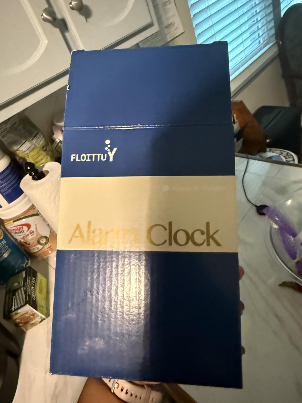 FLOITTUY Loud Alarm for Deep Sleepers 4'' Twin Bell Alarm Clock with Backlight for Bedroom and Home Decoration(Green) customer photo 2