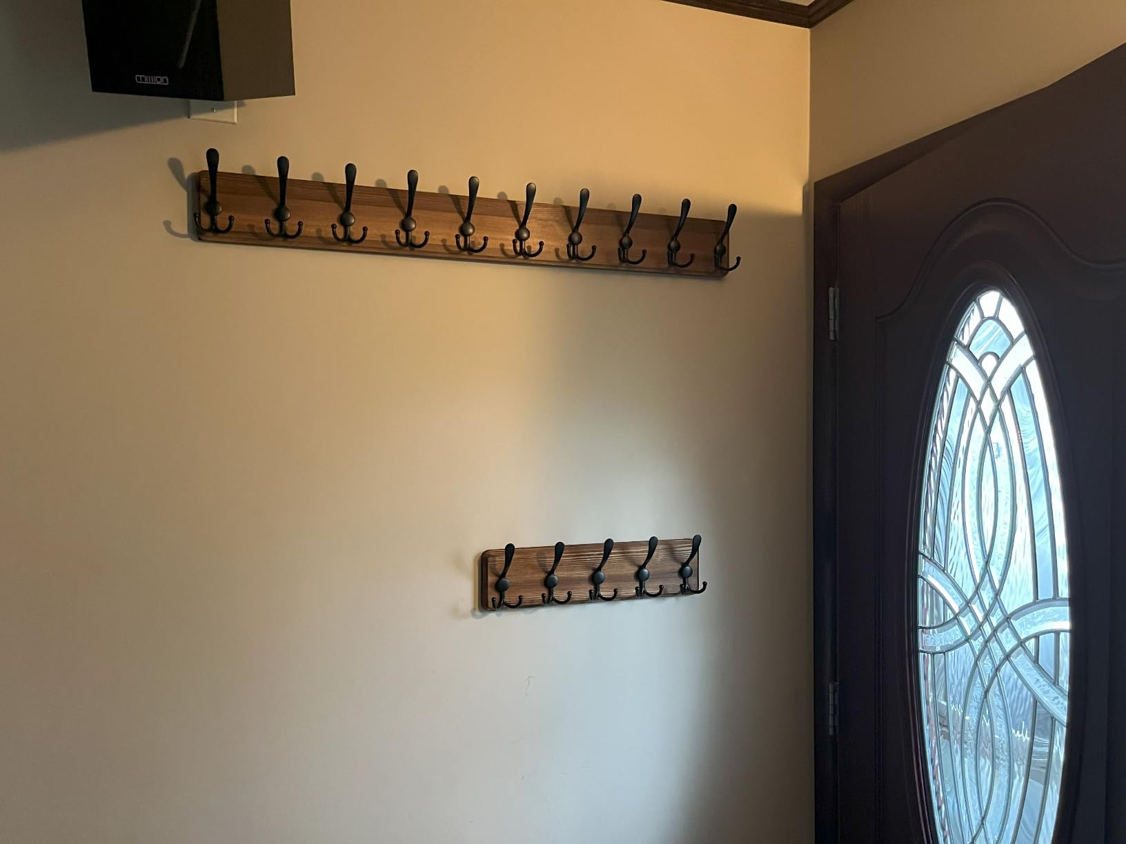 SKOLOO Rustic Coat Rack Wall Mount, 16