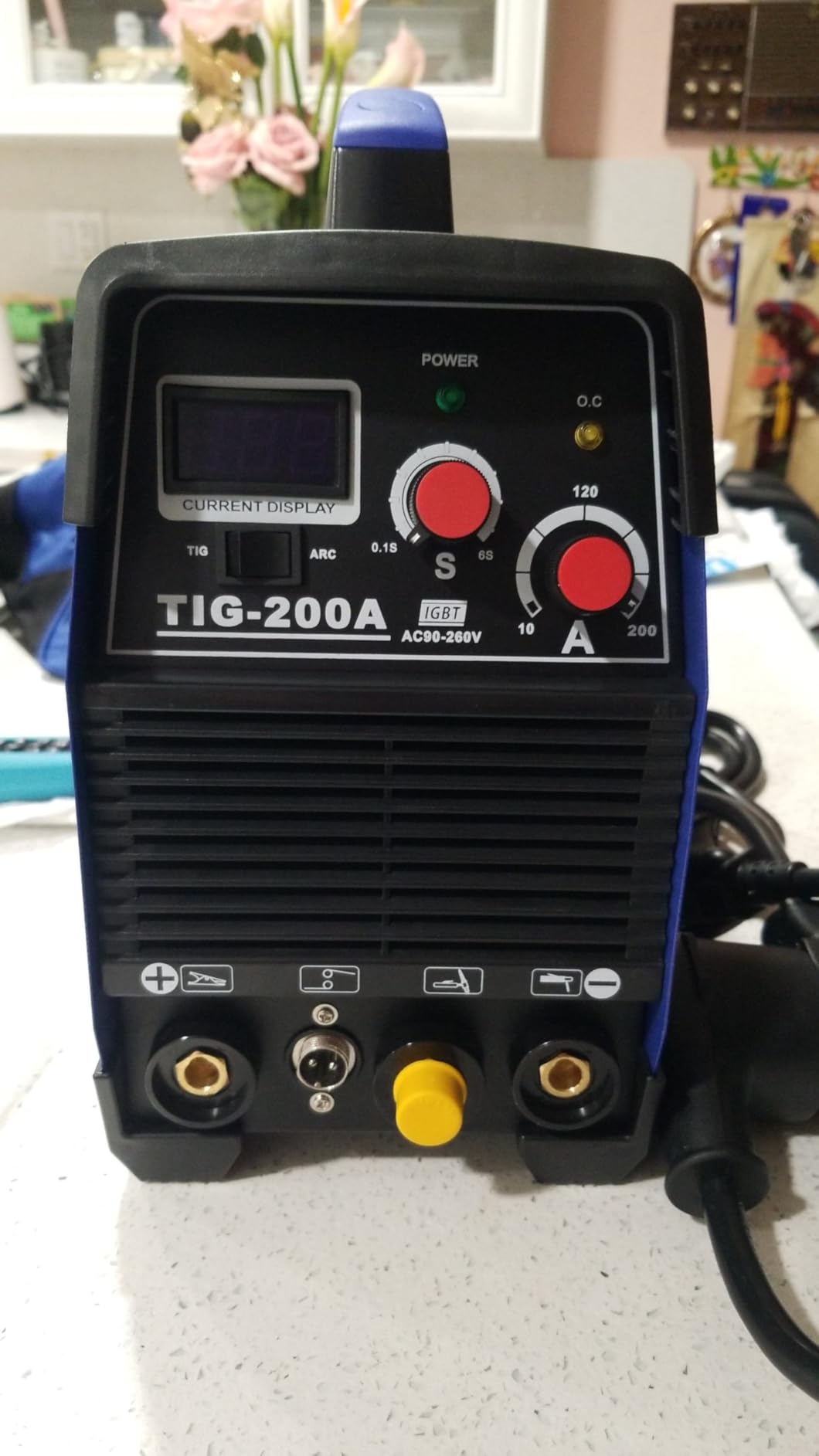S7 200A HF Start TIG Welder, DC TIG and Stick Welder, 110V/220V Dual Voltage Portable Welding Machine for Garage Repair, DIY Projects, Stainless Steel and Mild Steel customer photo 1