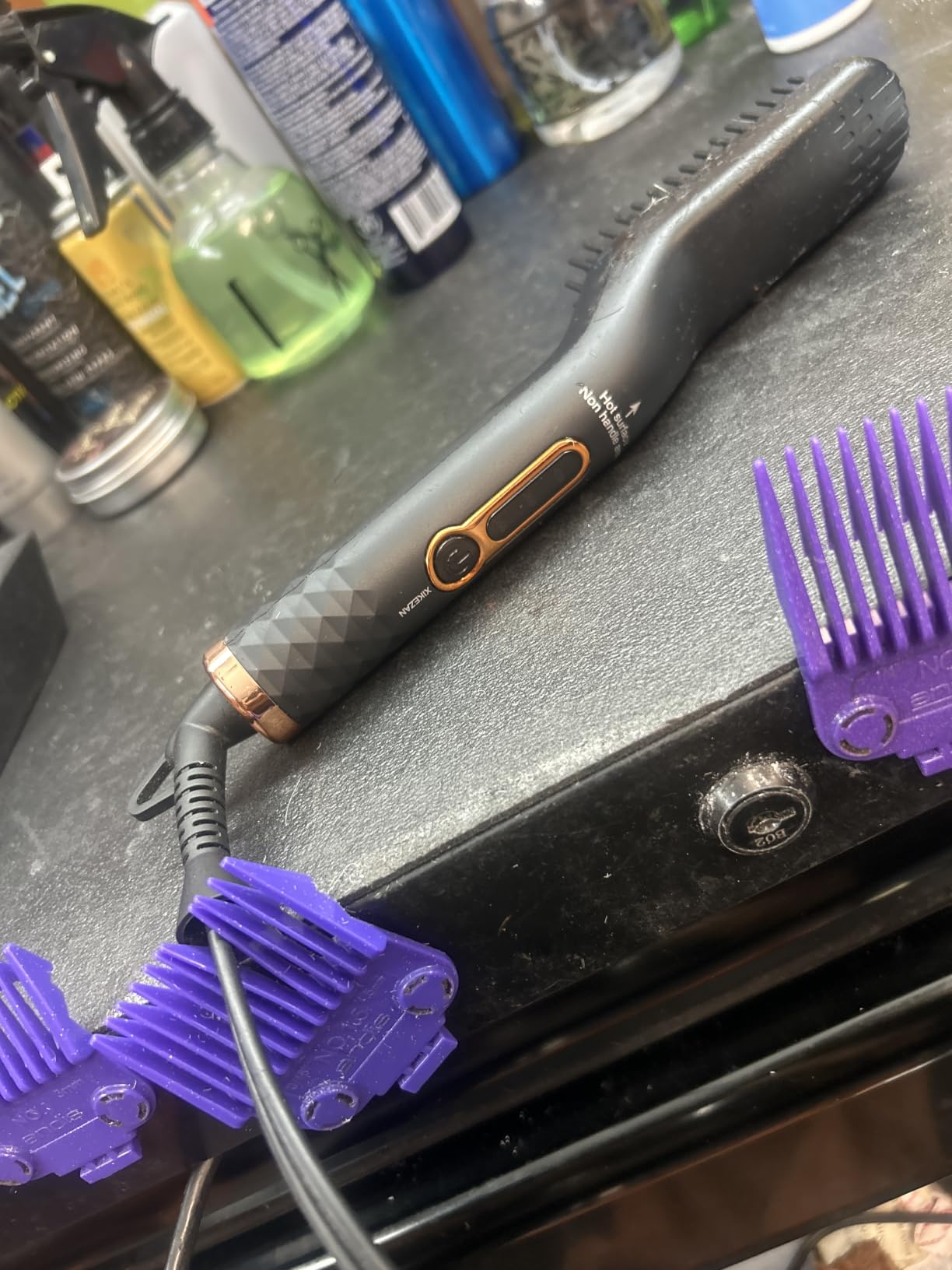 Beard Straightener for Men w/Beard Oil,Balm,Comb,E-Book for All Beard Type customer photo 1