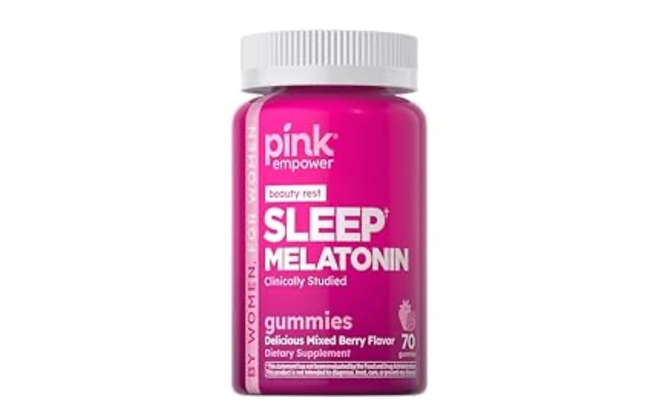PINK Melatonin Gummies 10mg | Max Potency | Mixed Berry Flavor customer photo 2