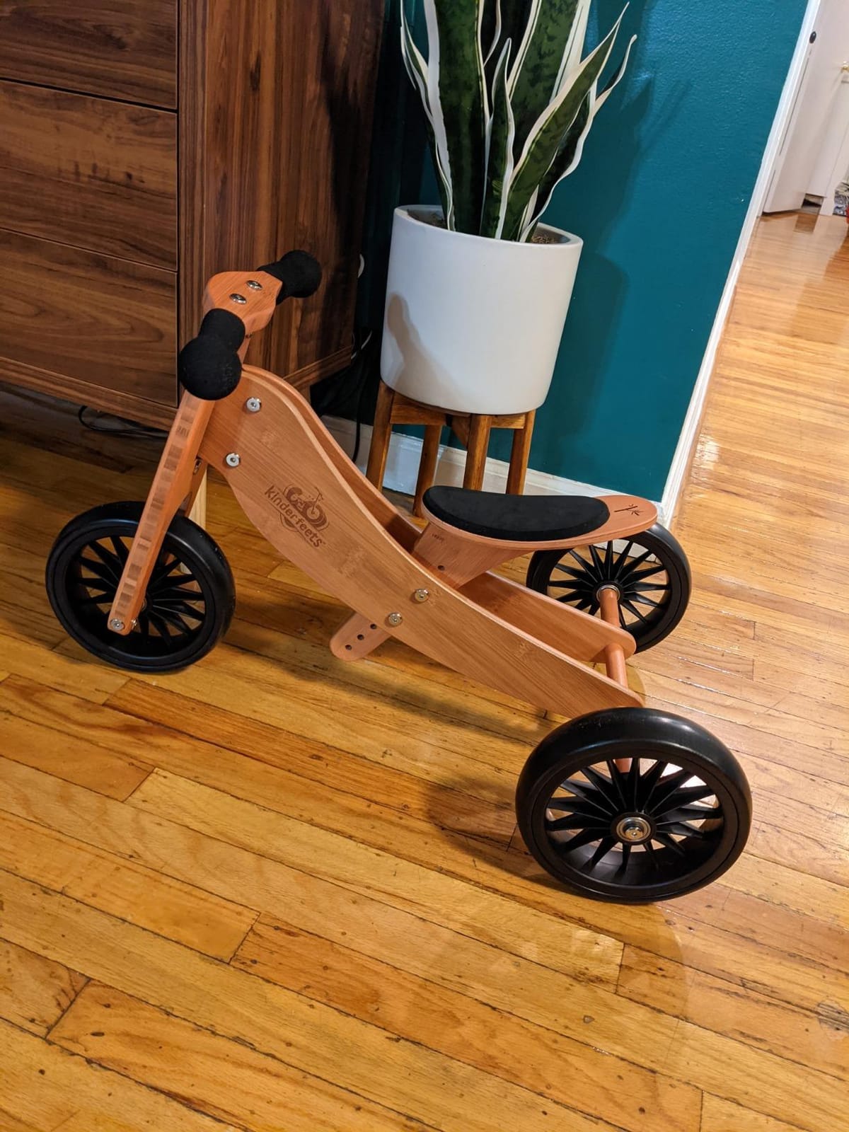 Kinderfeets Tiny Tot Plus Balance Bike for Toddlers & Kids 18 Months to 4 Years – Adjustable Seat, Puncture-Proof Tires, Pedal-Free Training Bicycle for Children customer photo 2