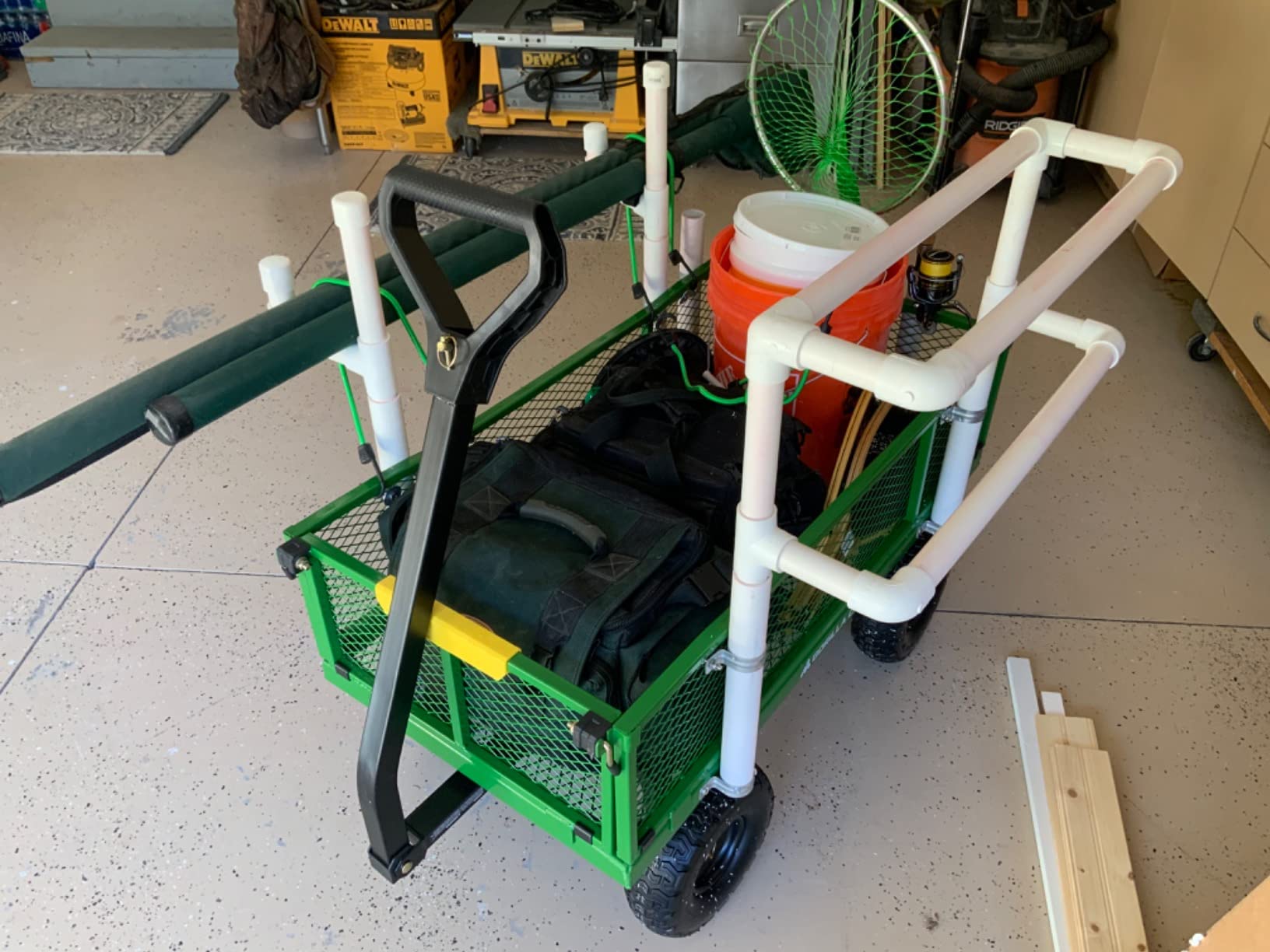 Gorilla Carts Steel Utility Garden Cart, 800 lb. Capacity, Flat Free Tires customer photo 2