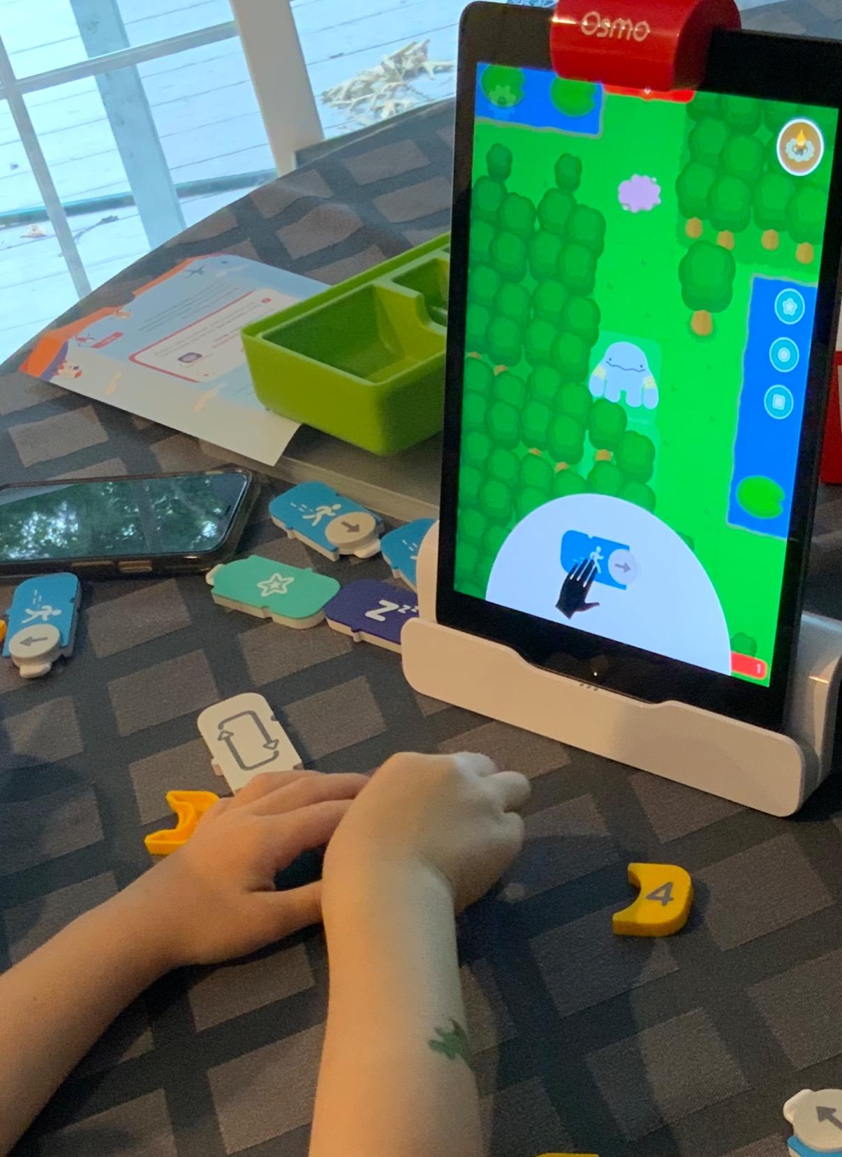 Osmo Coding Kit, Ages 5-10+, Coding for Kids, Learn to Code, STEM, iPad customer photo 2