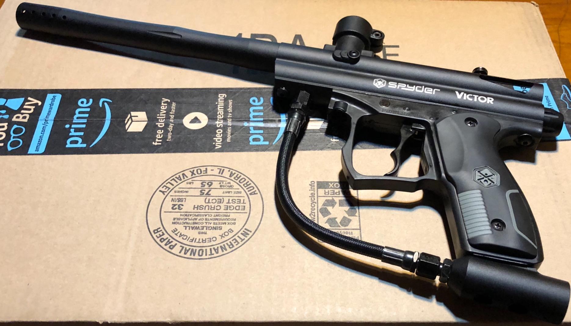 Action Village Kingman Spyder Epic Paintball Gun Package Kit (Victor) customer photo 2