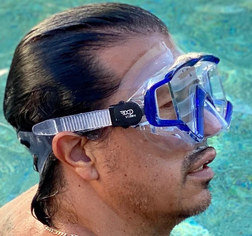 Adult Pano 3 Scuba Diving Mask, Tempered Glass Snorkel Mask Anti-Fog Swim Mask No Leakage Swim Goggles with Nose Cover Snorkeling Gear for Snorkeling, Freediving, Swimming customer photo 2