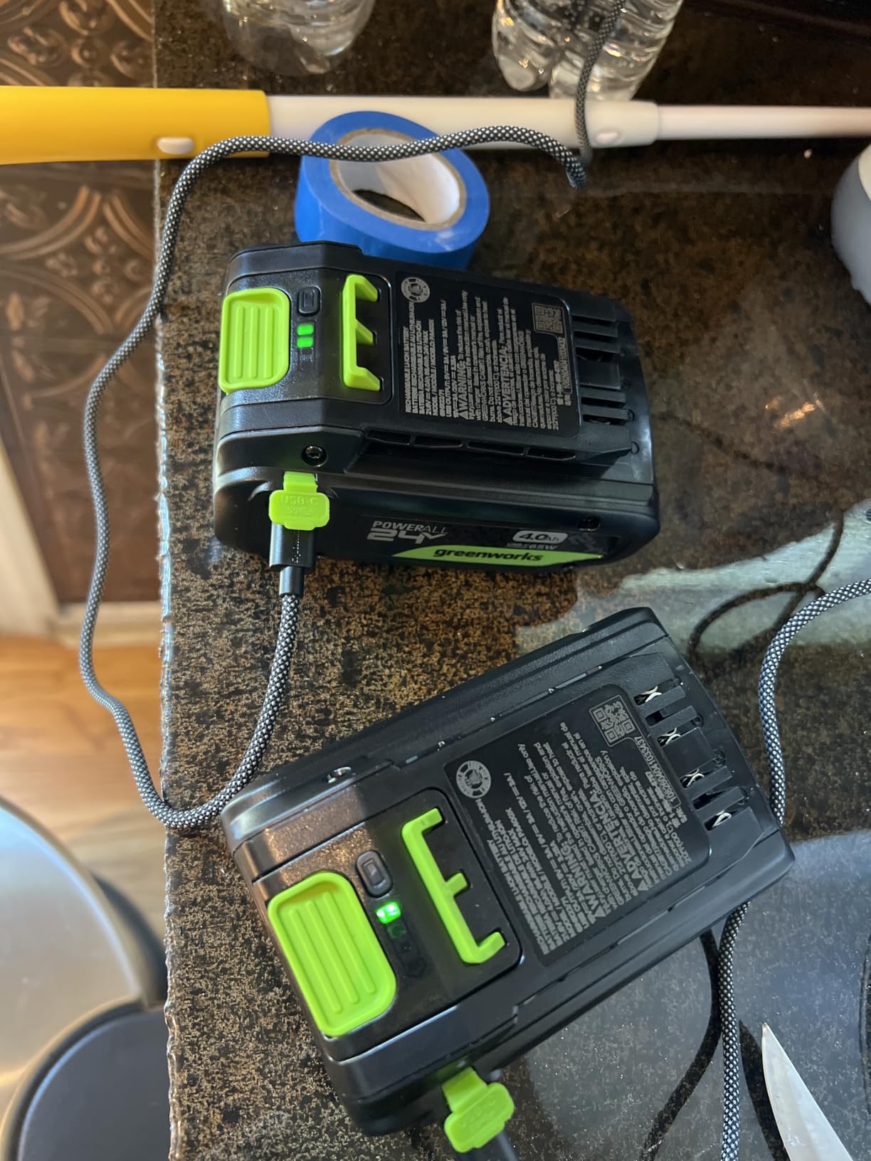 Greenworks 48V (24V x 2) 17in Push Lawn Mower, (2) 4.0 Ah Batteries Kit customer photo 1