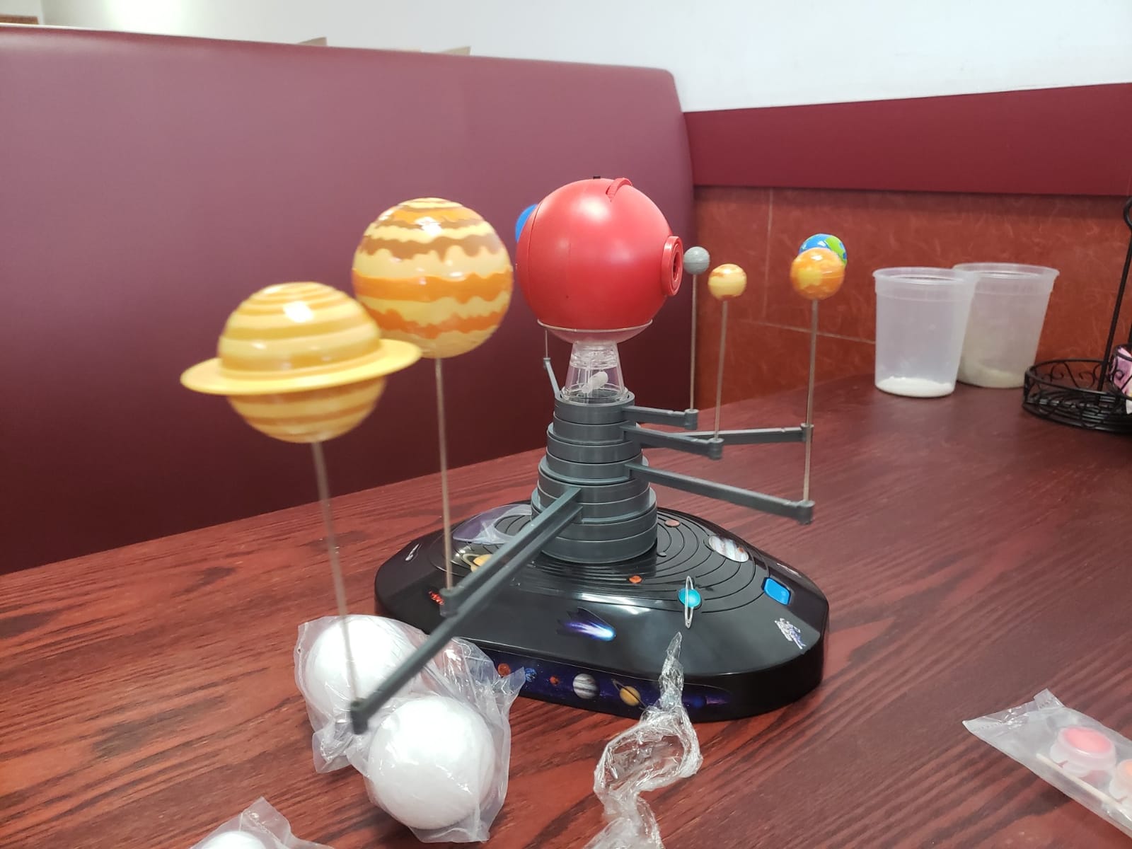Playz Solar System Model kit for Kids, Planetarium Projector Planet Toys customer photo 2