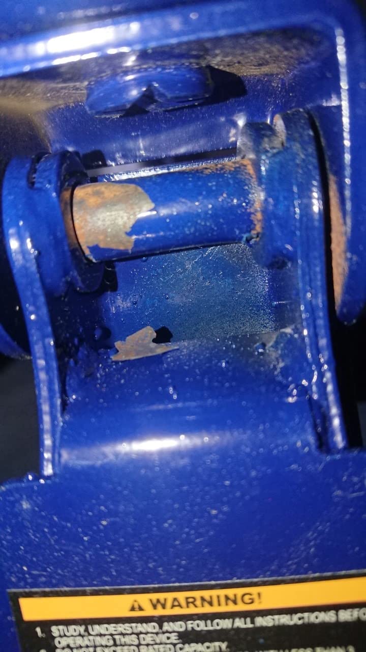 TCE TCET825051 Torin Hydraulic Low Profile Trolley Service/Floor Jack with Single Piston Quick Lift Pump, 2.5 Ton (5,000 lb) Capacity, Blue customer photo 1
