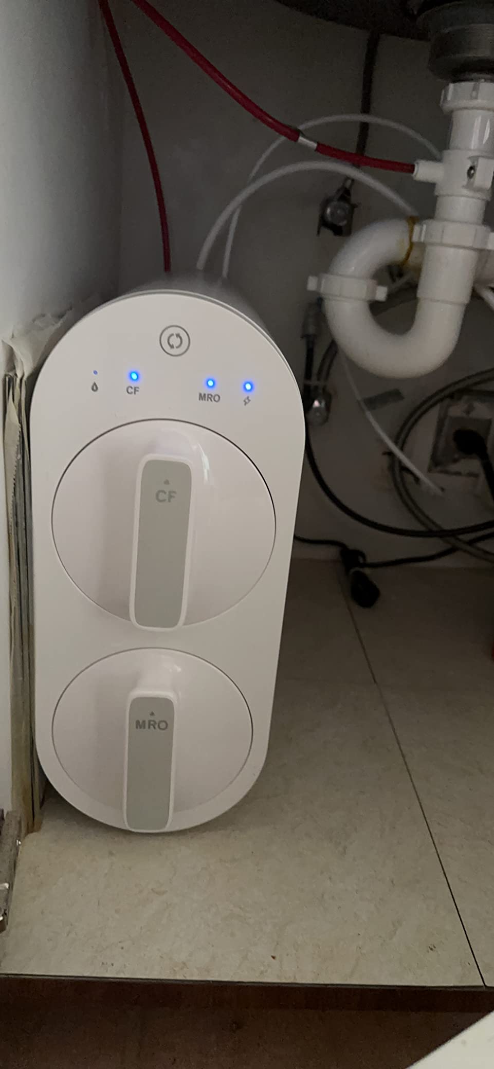 Waterdrop G2P600 Under-Sink RO System, 600 GPD Tankless RO Water Filtration customer photo 2