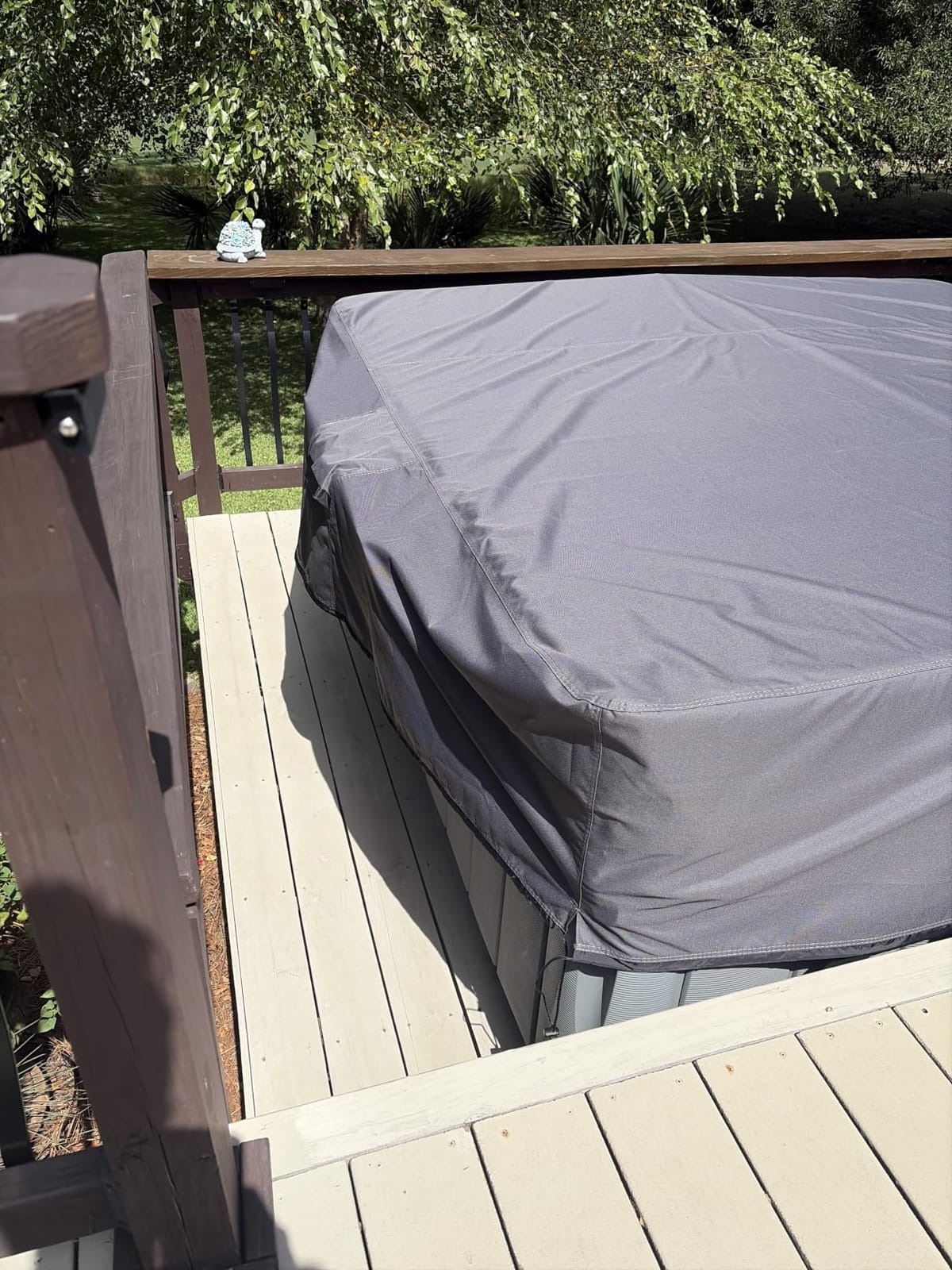 Waterproof Hot Tub Cover Outdoor Spa Cover (95''x 83''x20) customer photo 1