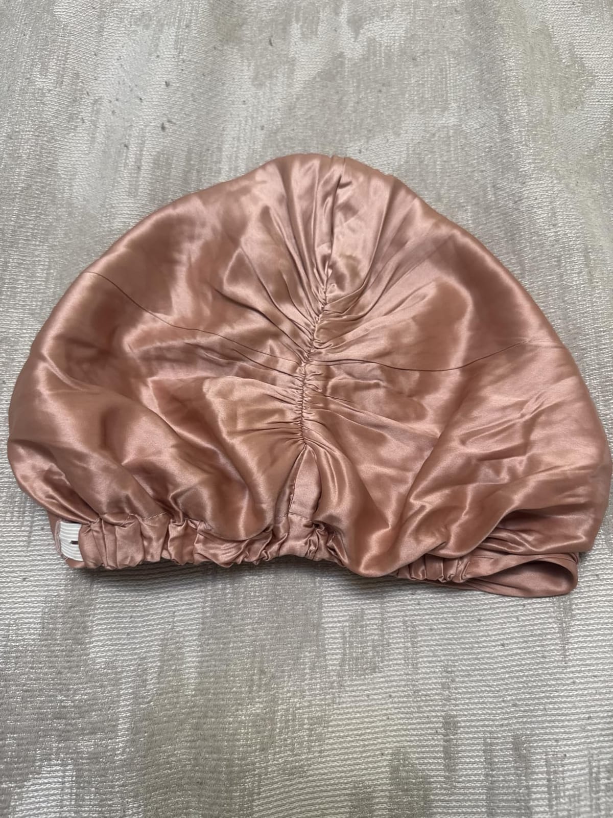 ZIMASILK 22 Momme 100% Mulberry Silk Bonnet for Sleeping Women, Pink customer photo 1