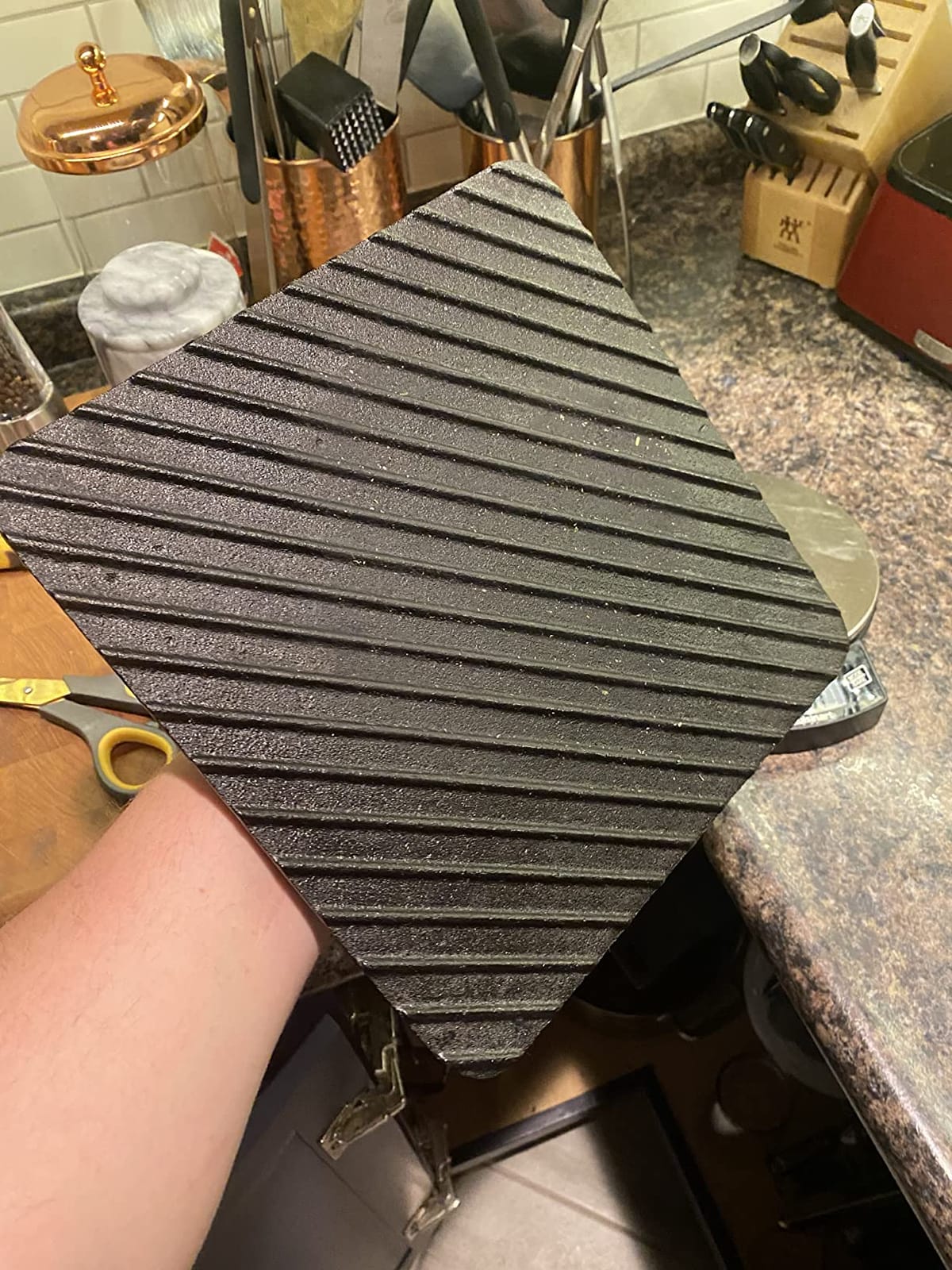 Cuisinart XL Cast Iron Grill Press, 10