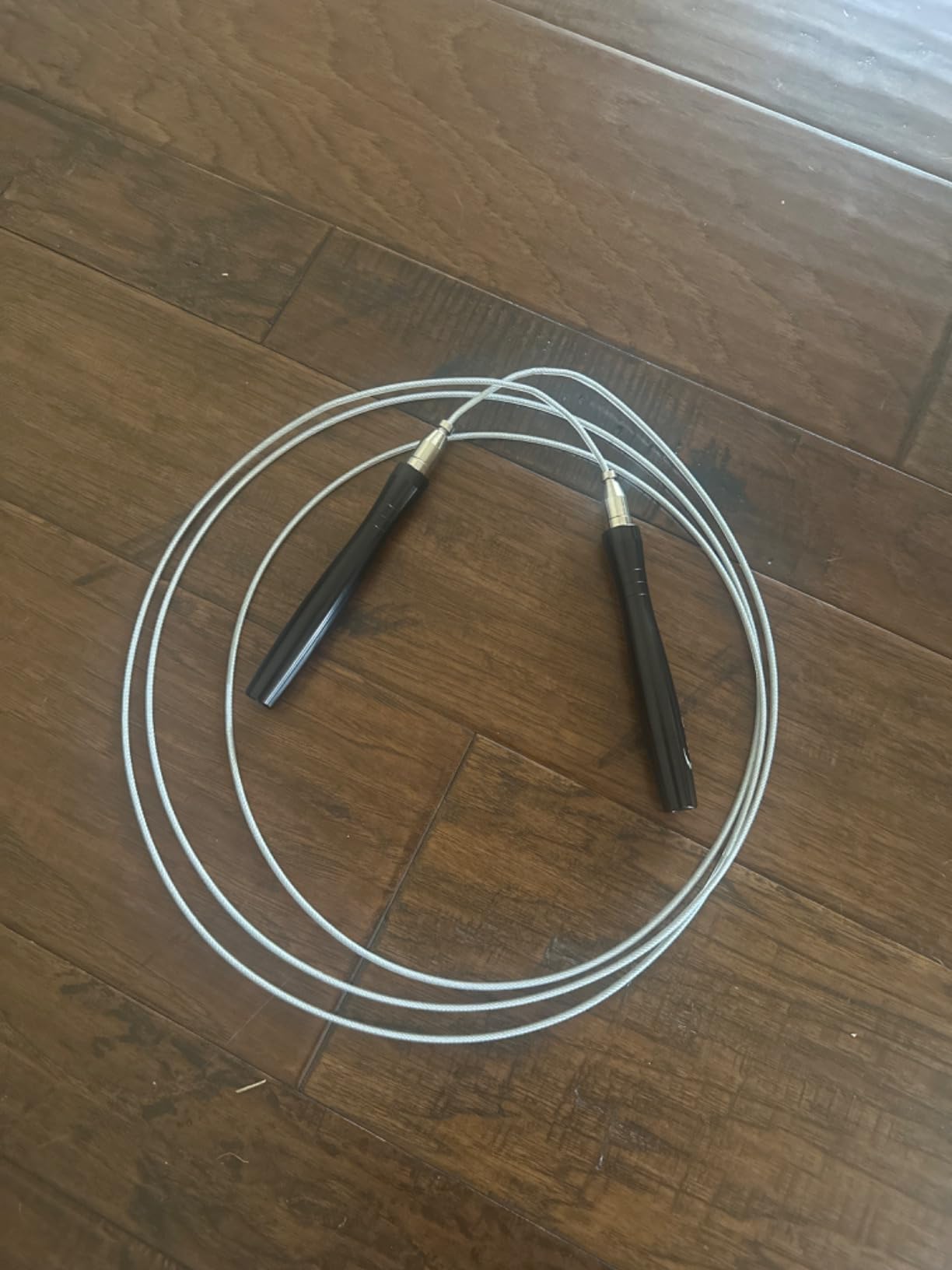 Jump Rope, High Speed Weighted Jump Rope - Premium Quality Tangle-Free - Self-Locking Screw-Free Design - Jump Ropes for Fitness - Skipping Rope for Workout Fitness, Crossfit & Home Exercises customer photo 2