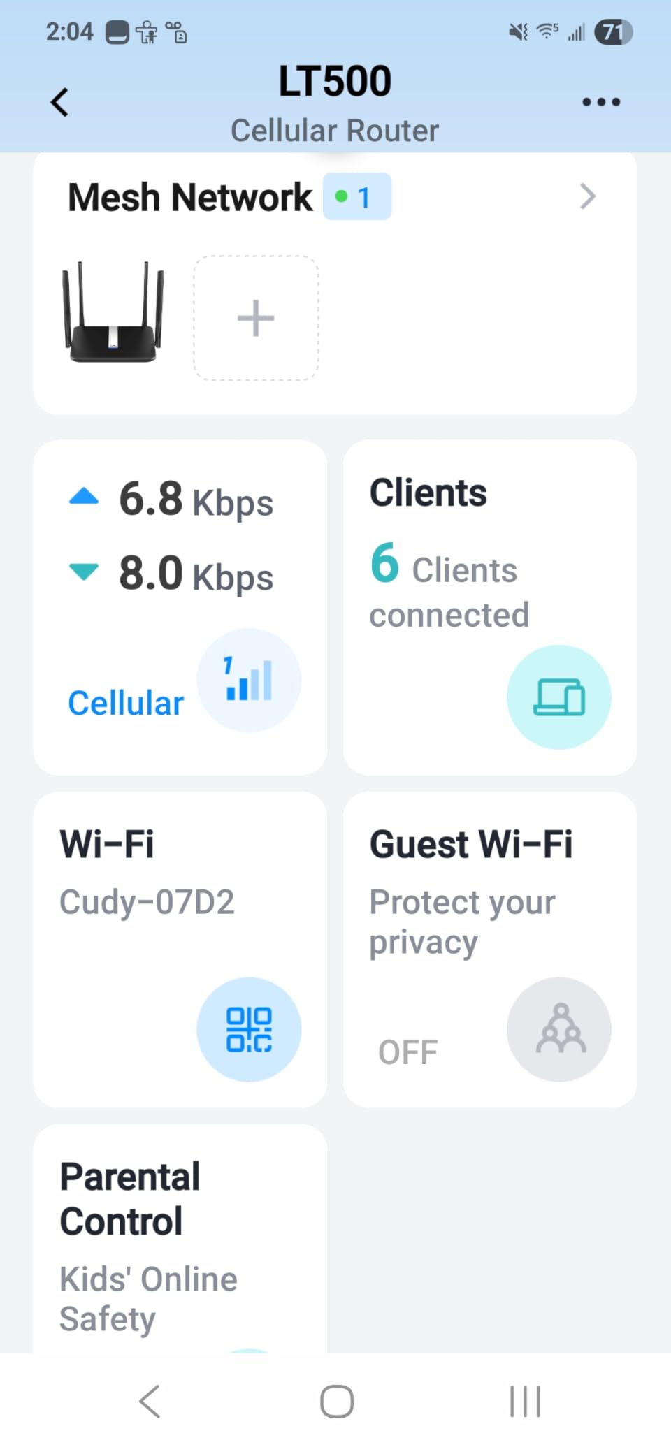 Cudy 4G Cat 4 AC1200 Wi-Fi 5 Router, 4 Fast Ethernet Ports, LT500 | Cat.4 150 Mbps DL, AC1200 wifi 5 (867+300), Nano SIM Slot, VPN full, WAN/WISP/Cellular Failover, Cable Incl customer photo 1