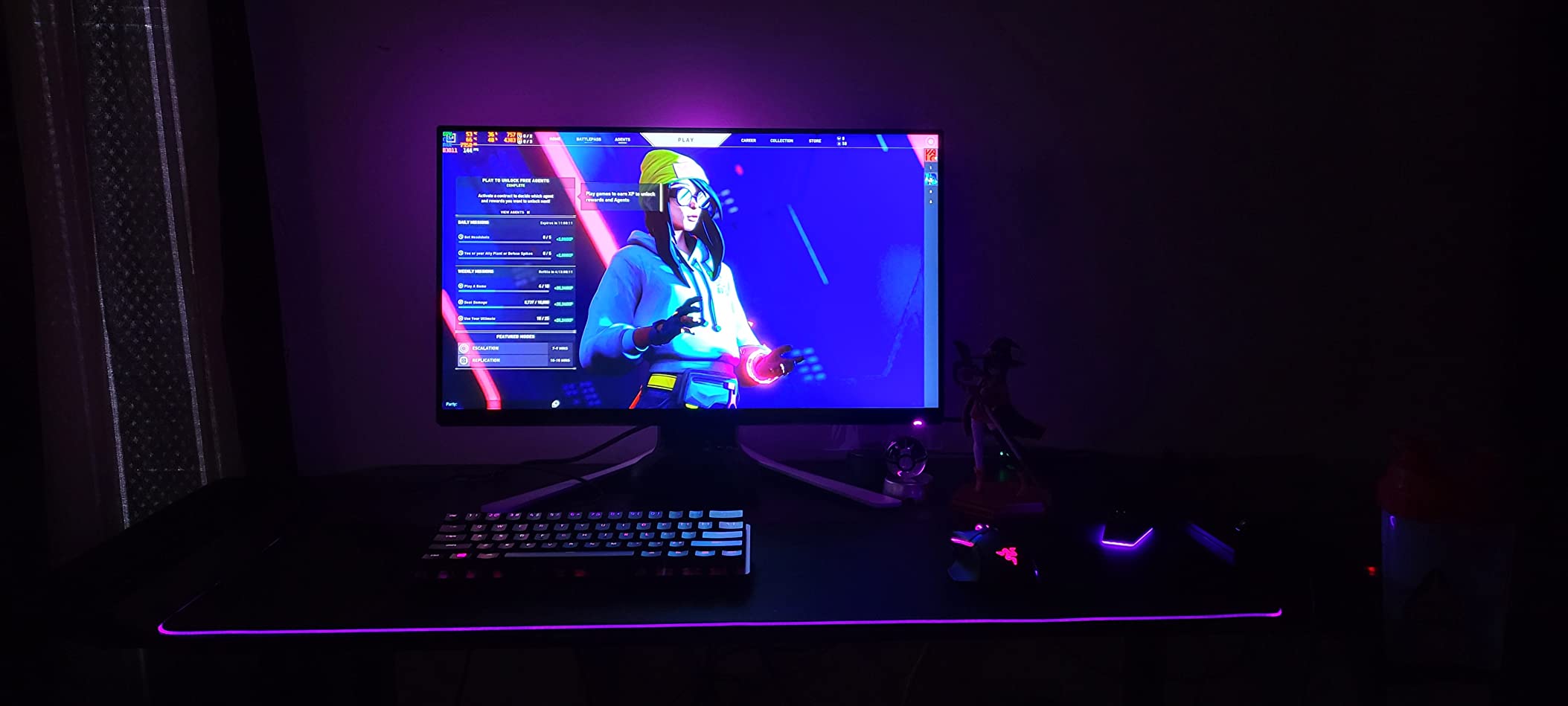 Razer Huntsman Mini 60% Gaming Keyboard: Linear Optical Switches - Aluminum Top Frame - Chroma RGB Lighting - PBT Keycaps - Onboard Memory - Snap Tap - Black customer photo 1