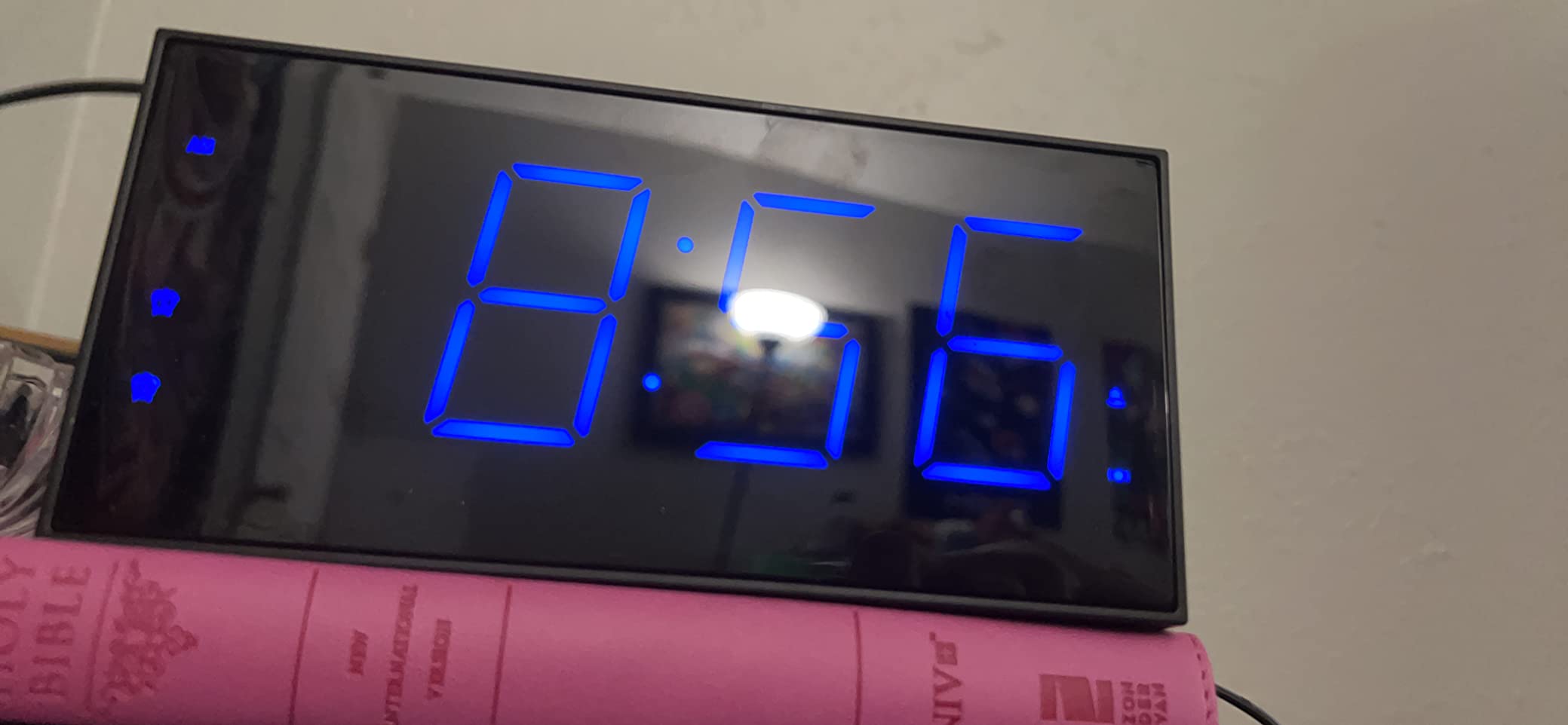 Alarm Clock with Bed Shaker, Vibrating Alarm Clock for Heavy Sleepers customer photo 1