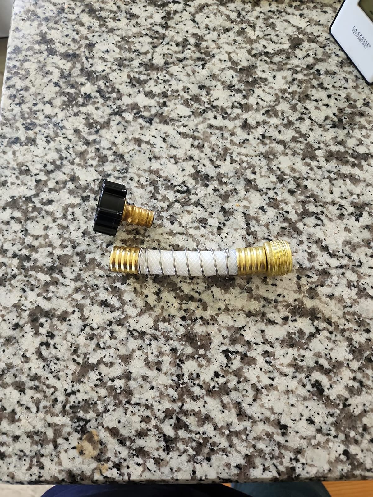BELVITA RV inline water filter with Flexible Hose Protector customer photo 2