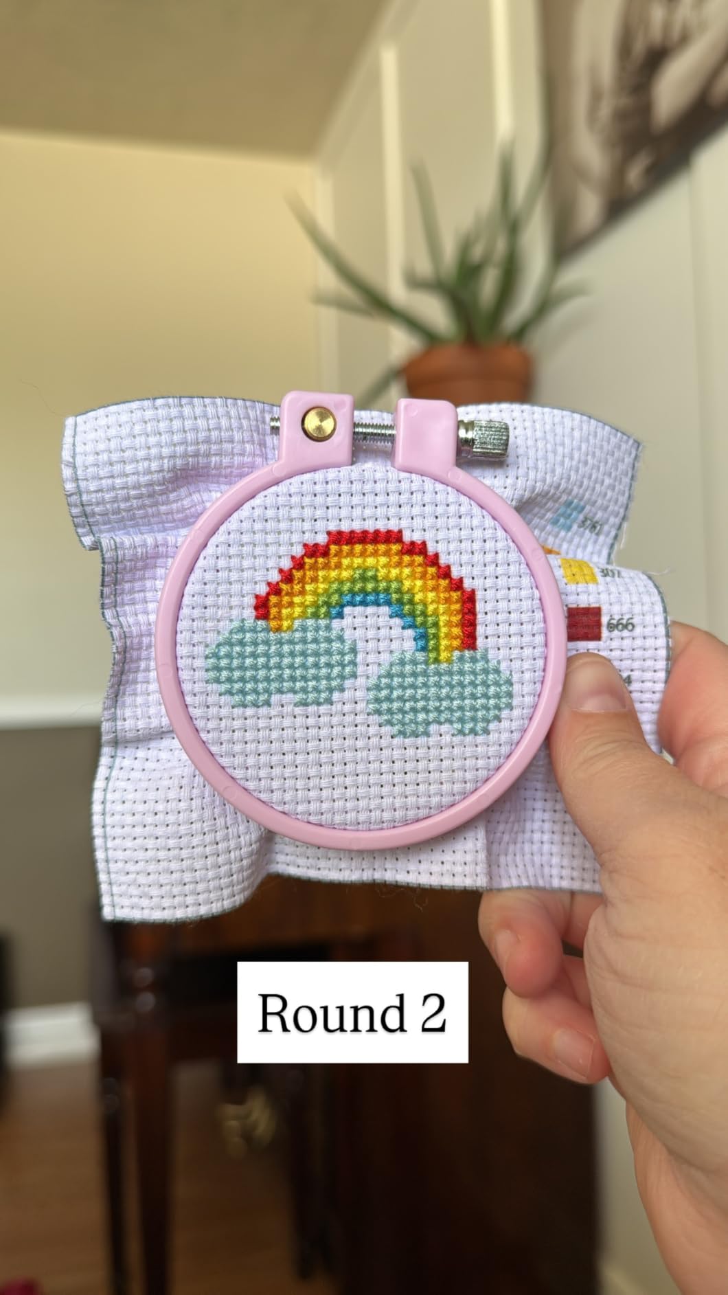 Cross Stitch Kit for Kids - 5 Easy Stamped Embroidery Kits for Beginners customer photo 1
