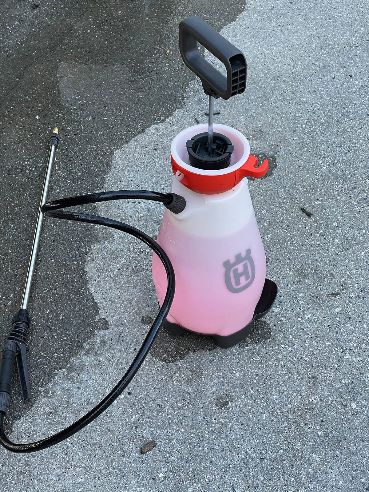 Husqvarna 4-Gallon Garden Sprayer Battery Powered Backpack Sprayer customer photo 2