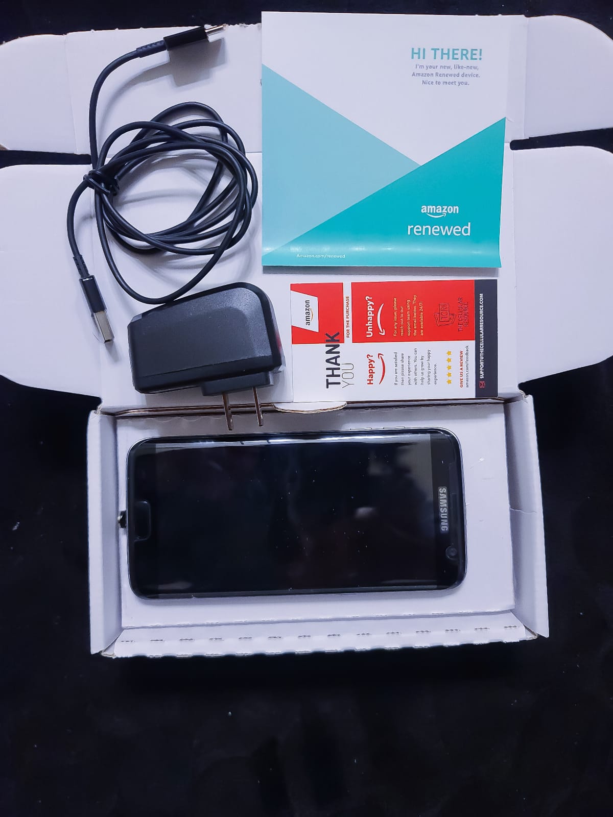 Samsung Galaxy S20 Ultra, 128GB, Cosmic Black - Fully Unlocked (Renewed) customer photo 2