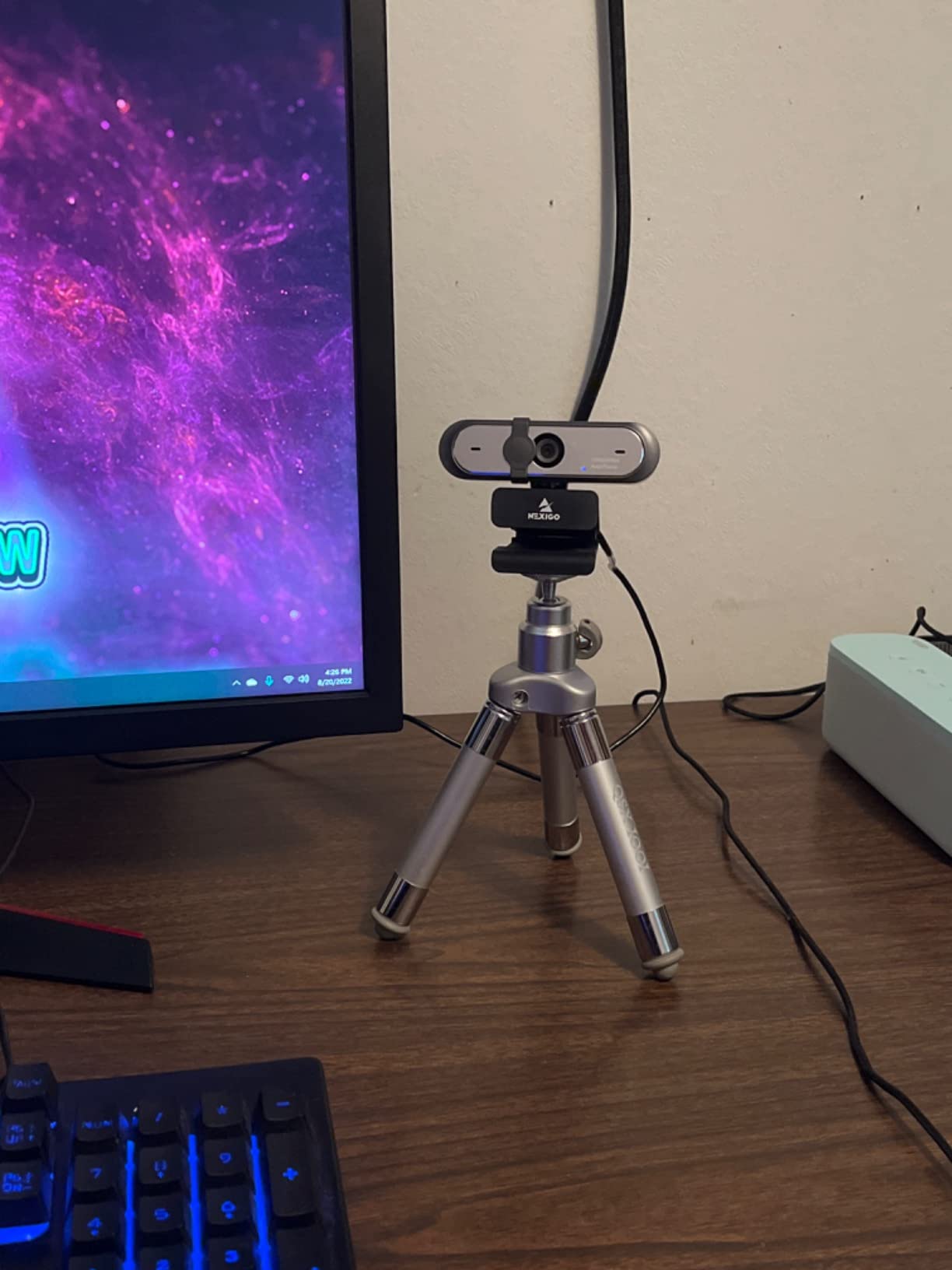 NexiGo N660P 1080P 60FPS Webcam with Software Control, Dual Microphone & Cover, Autofocus, HD USB Computer Web Camera, for OBS/Gaming/Zoom/Skype/FaceTime/Teams/Twitch customer photo 2