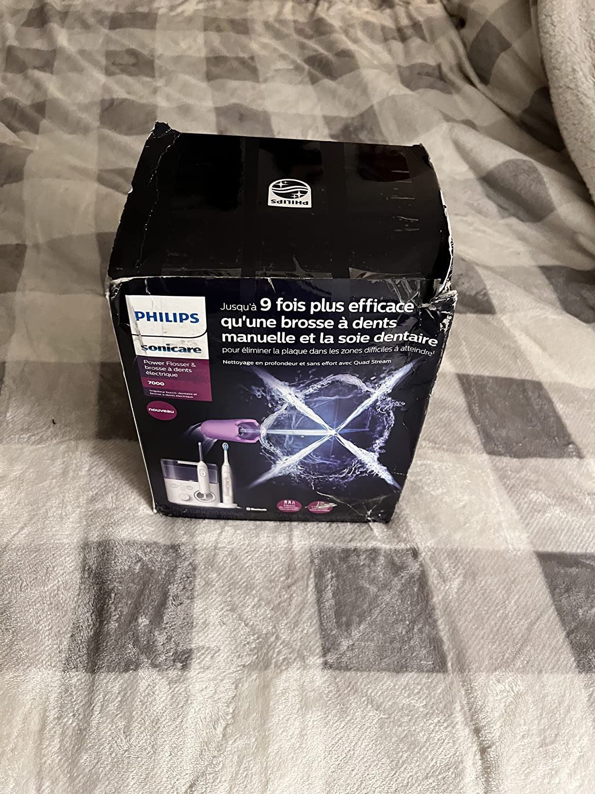 Philips Sonicare Countertop Power Flosser & Toothbrush System 7000, White customer photo 1