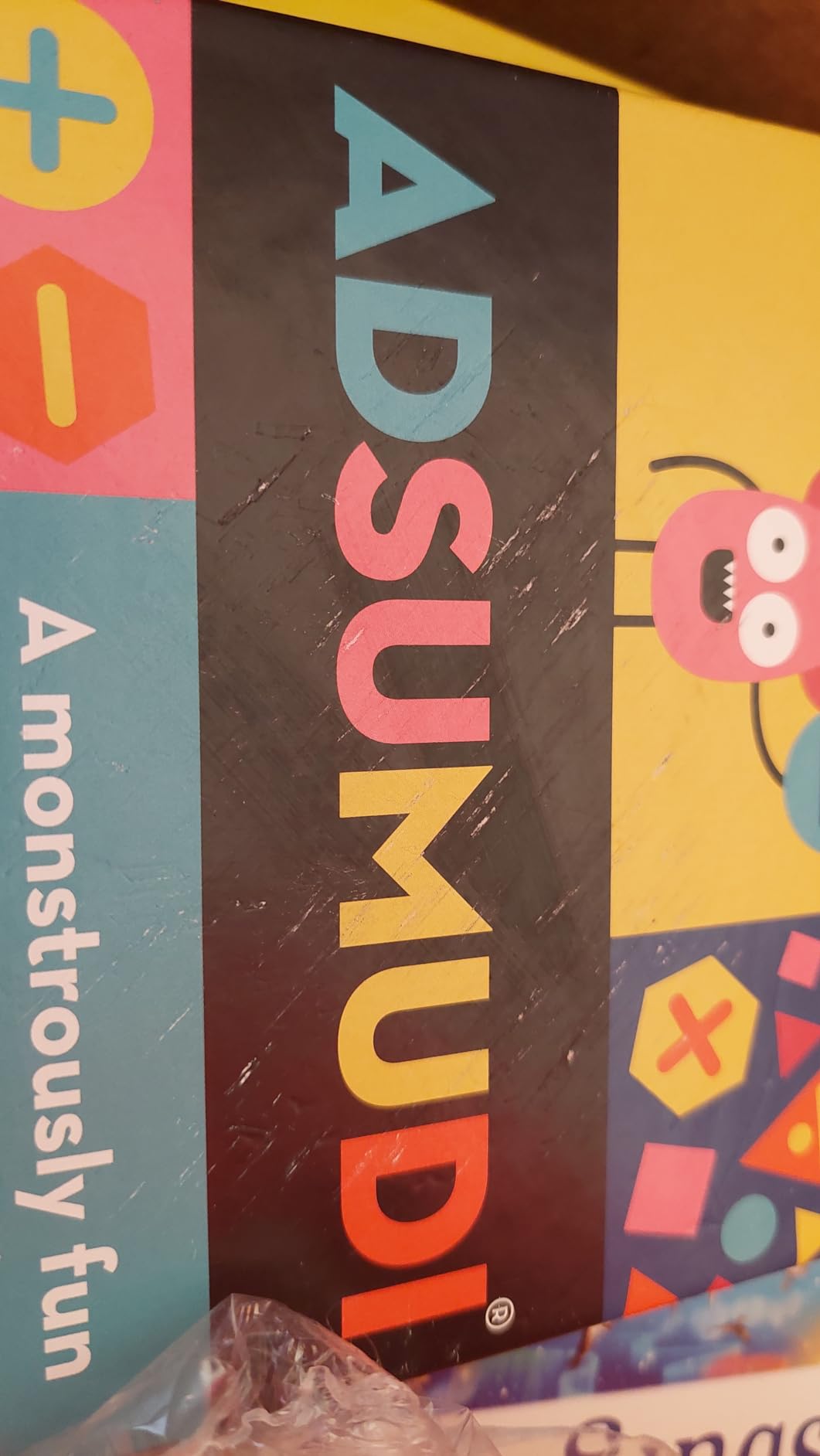 Evermade Adsumudi Math Game - The Monstrously Fun, Smart Game for Kids to Practice Multiplication, Division, Addition and Subtraction - Great for Kids Ages 8-12 customer photo 1