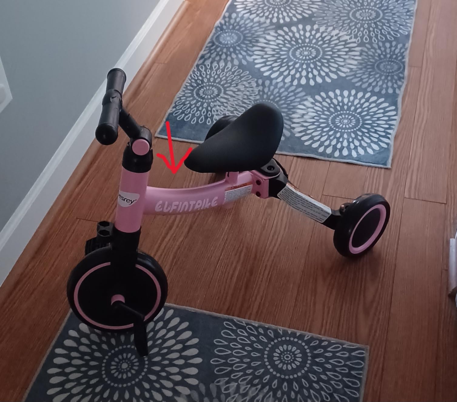 besrey 5 in 1 Toddler Bike for 1-4 Years Old Kids customer photo 2